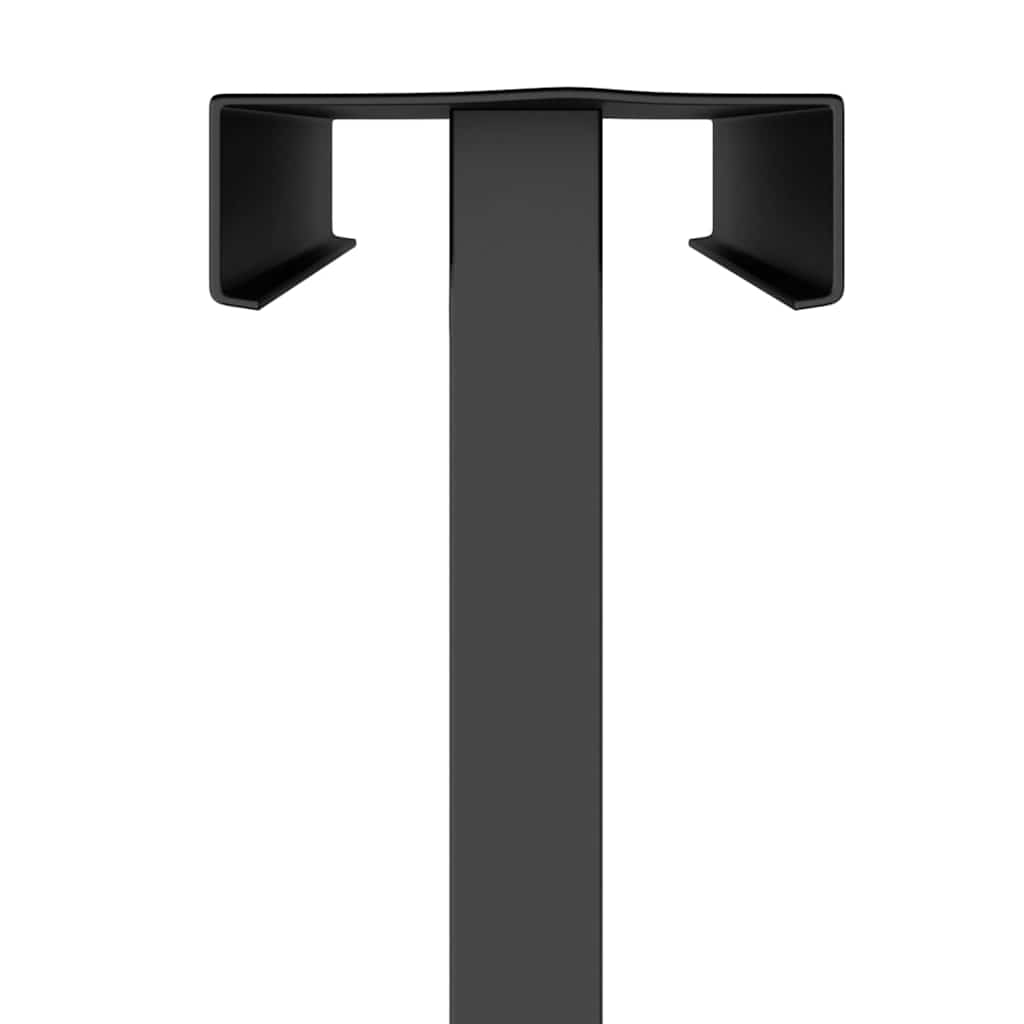 Messe Utstillinger Svart 30 x 23,5 x 210 cm Stål