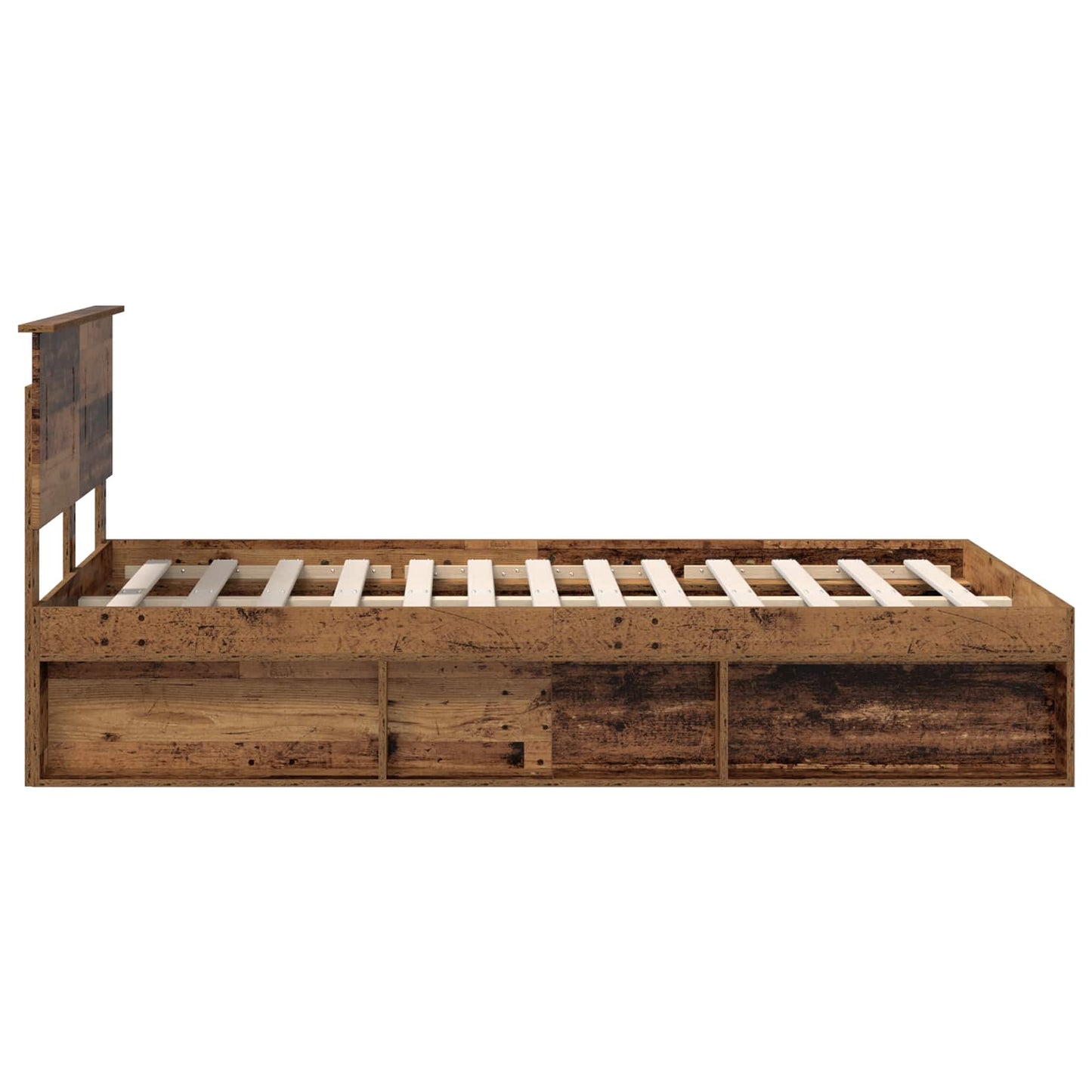 Sengestamme Gammelt tre 120 x 190 cm Konstruert tre