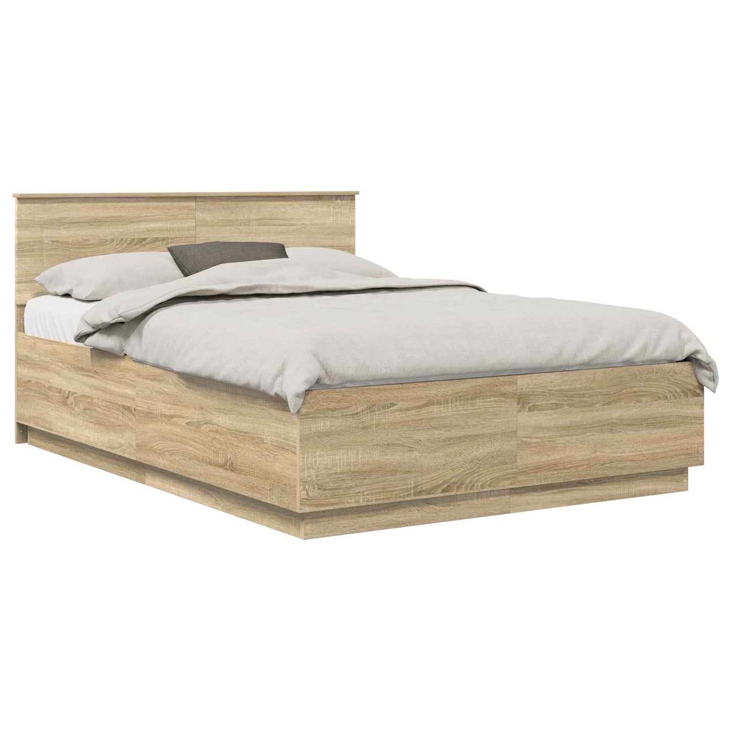 Sengestamme Sonoma eik 140 x 190 cm Konstruert tre