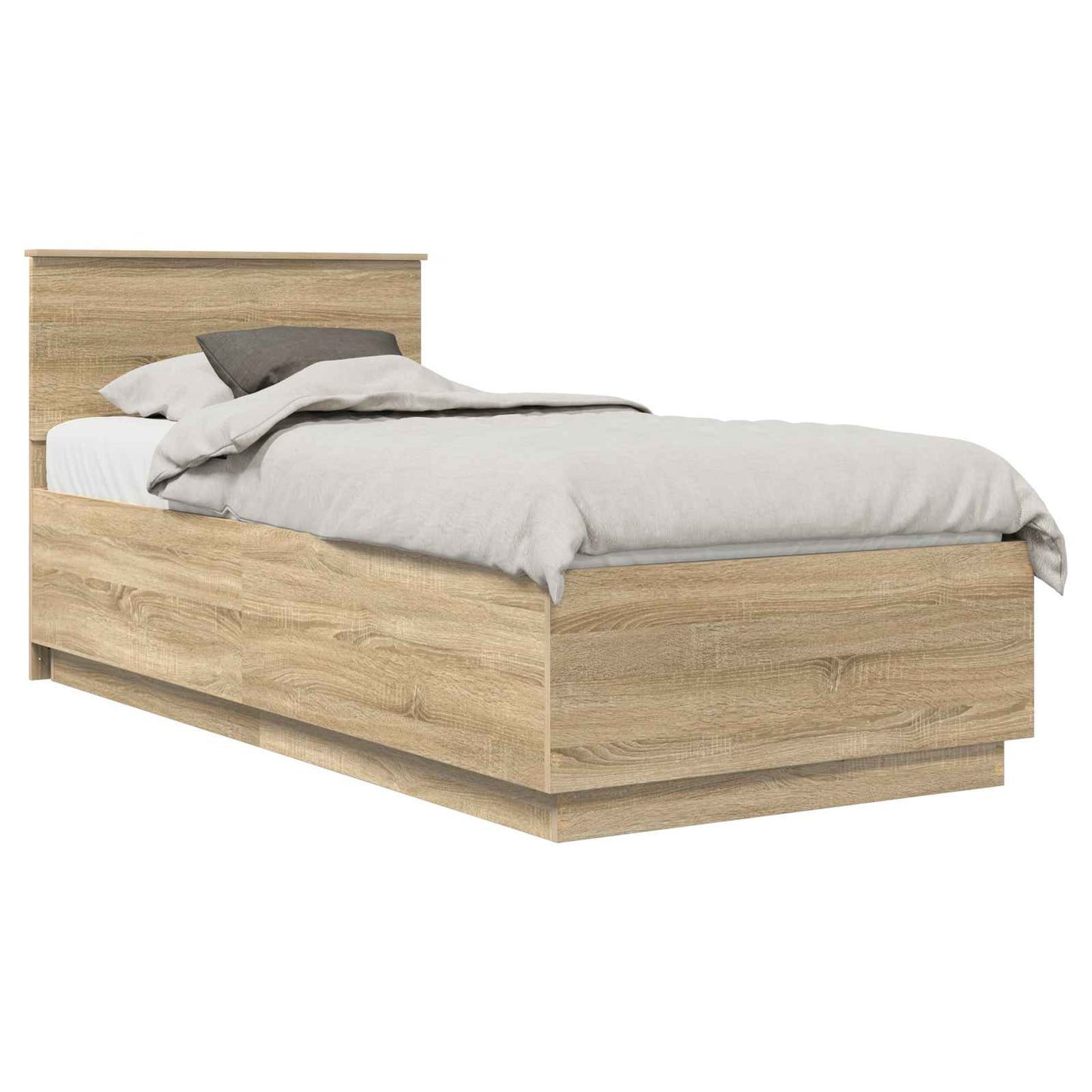Sengestamme Sonoma eik 70 x 190 cm Konstruert tre