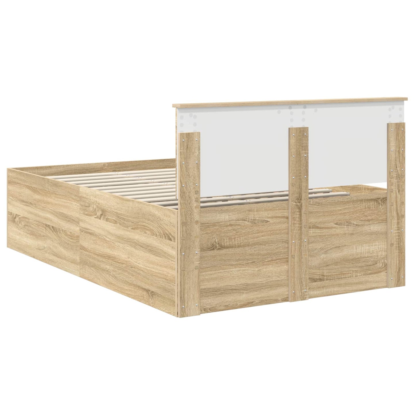 Sengestamme Sonoma eik 120 x 190 cm Konstruert tre