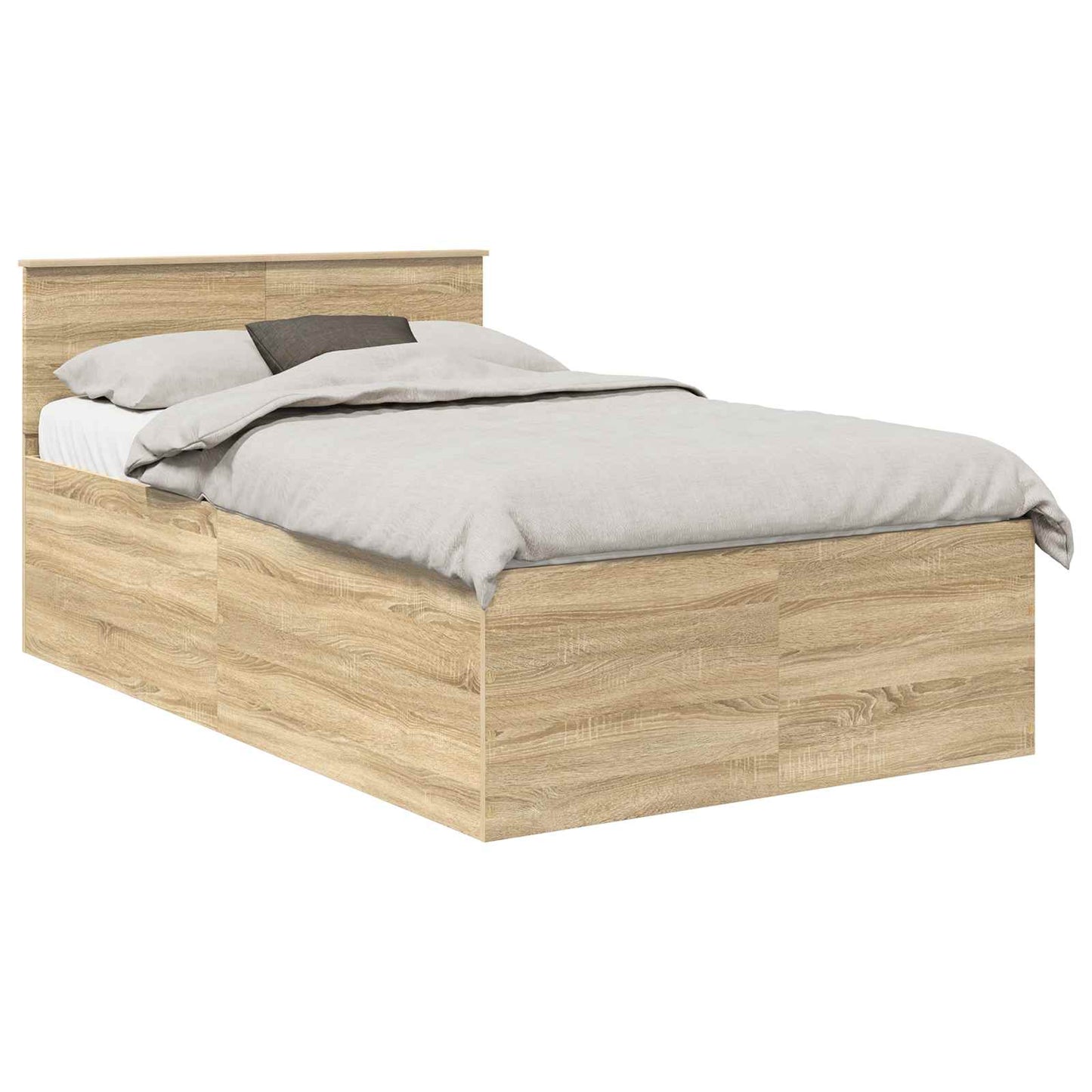 Sengestamme Sonoma eik 120 x 200 cm Konstruert tre