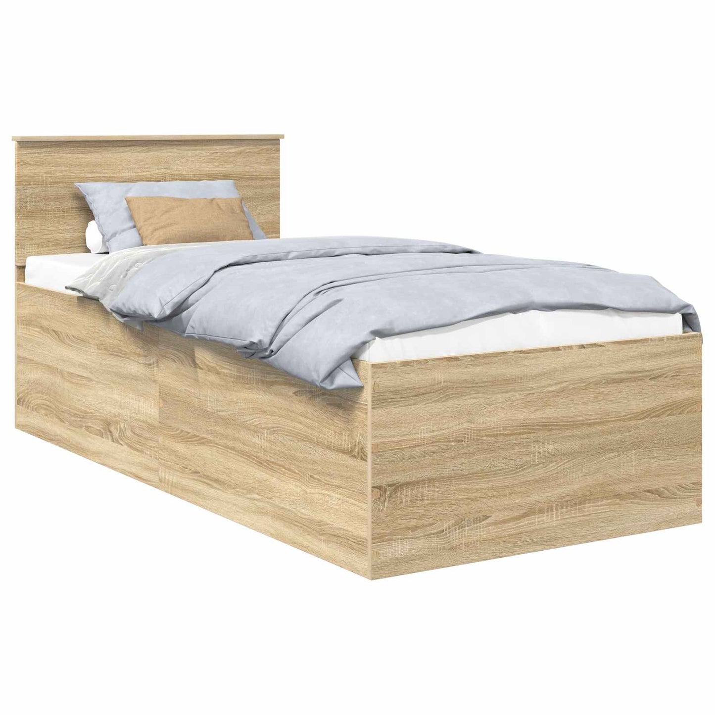 Sengestamme Sonoma eik 75 x 190 cm Konstruert tre