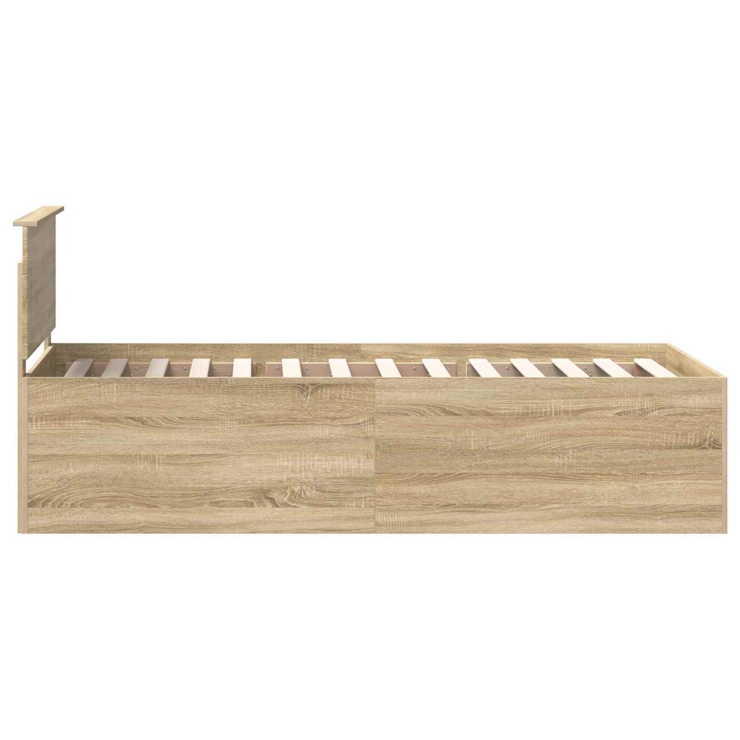 Sengestamme Sonoma eik 75 x 190 cm Konstruert tre