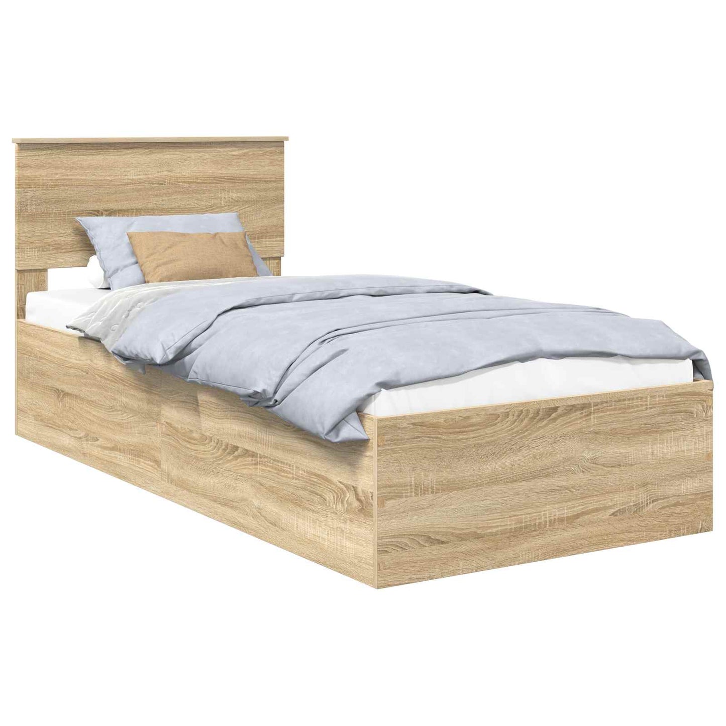 Sengestamme Sonoma eik 75 x 190 cm Konstruert tre