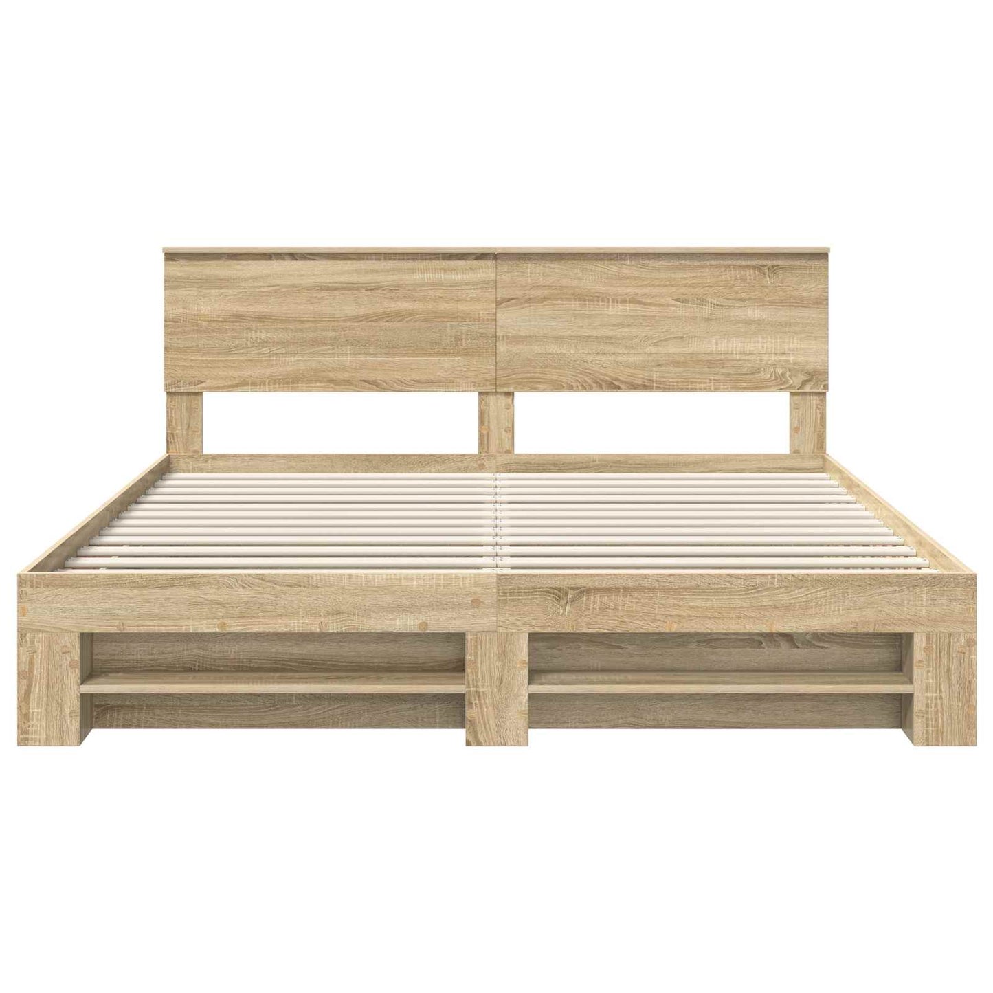 Sengestamme Sonoma eik 180 x 200 cm Konstruert tre
