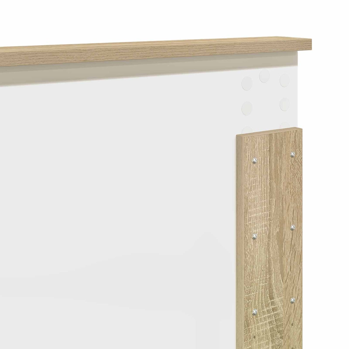 Sengestamme Sonoma eik 180 x 200 cm Konstruert tre