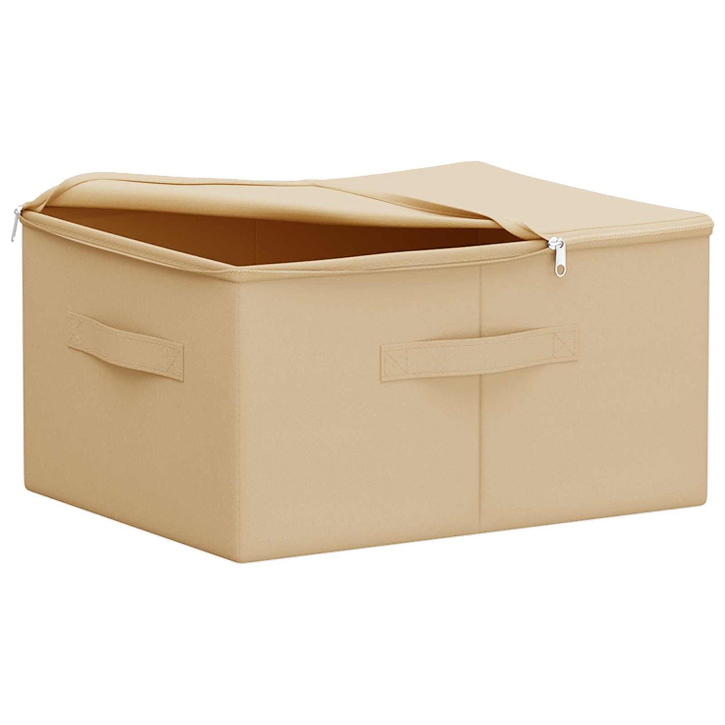 Lagringsboks 6 pcs Krem 43 x 34 x 23 cm Ikke-vevd stoff