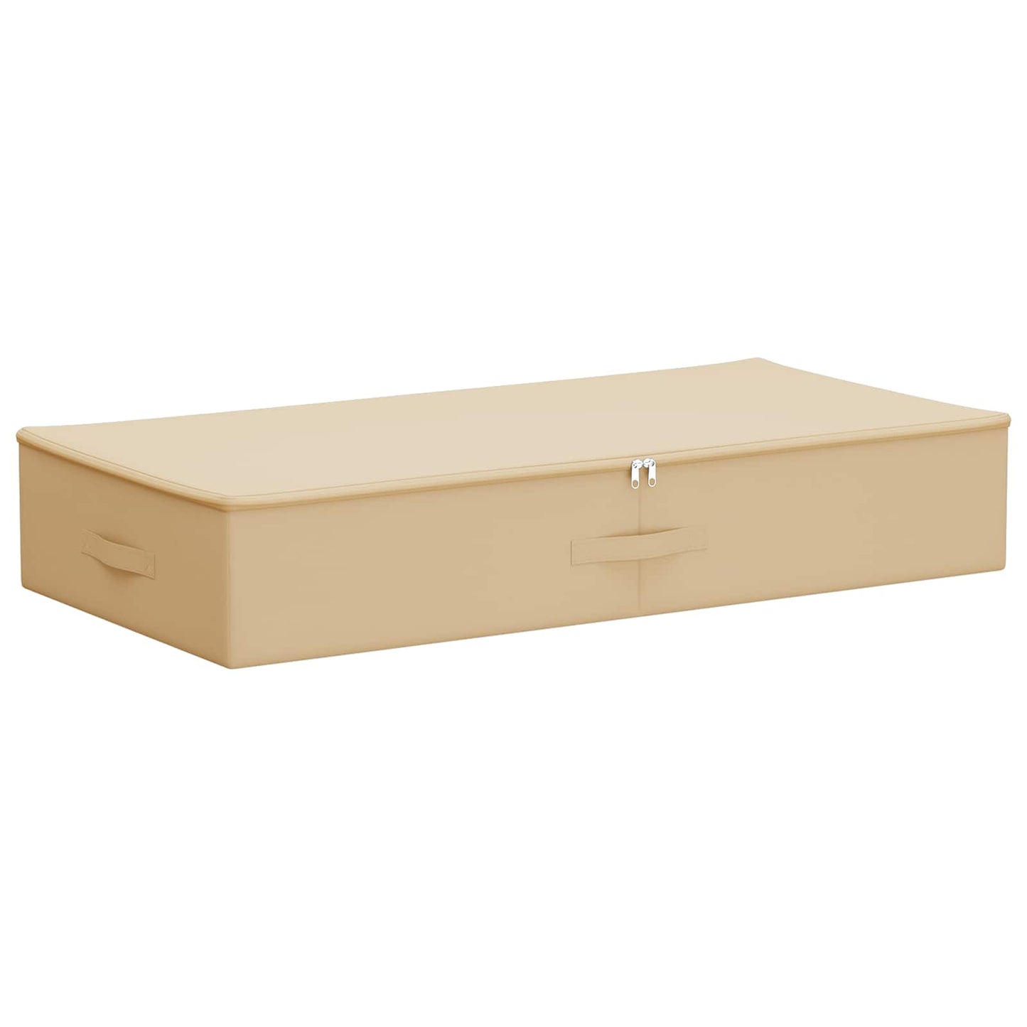 Lagringsboks Krem 90 x 48 x 15 cm Ikke-vevd stoff