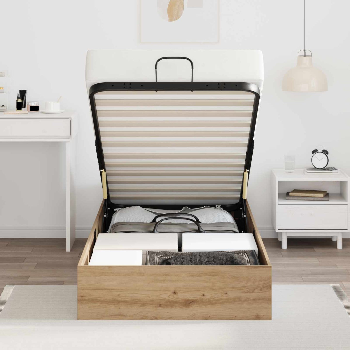Ottoman sengeramme Artisan Eik 90 x 200 cm Konstruert tre