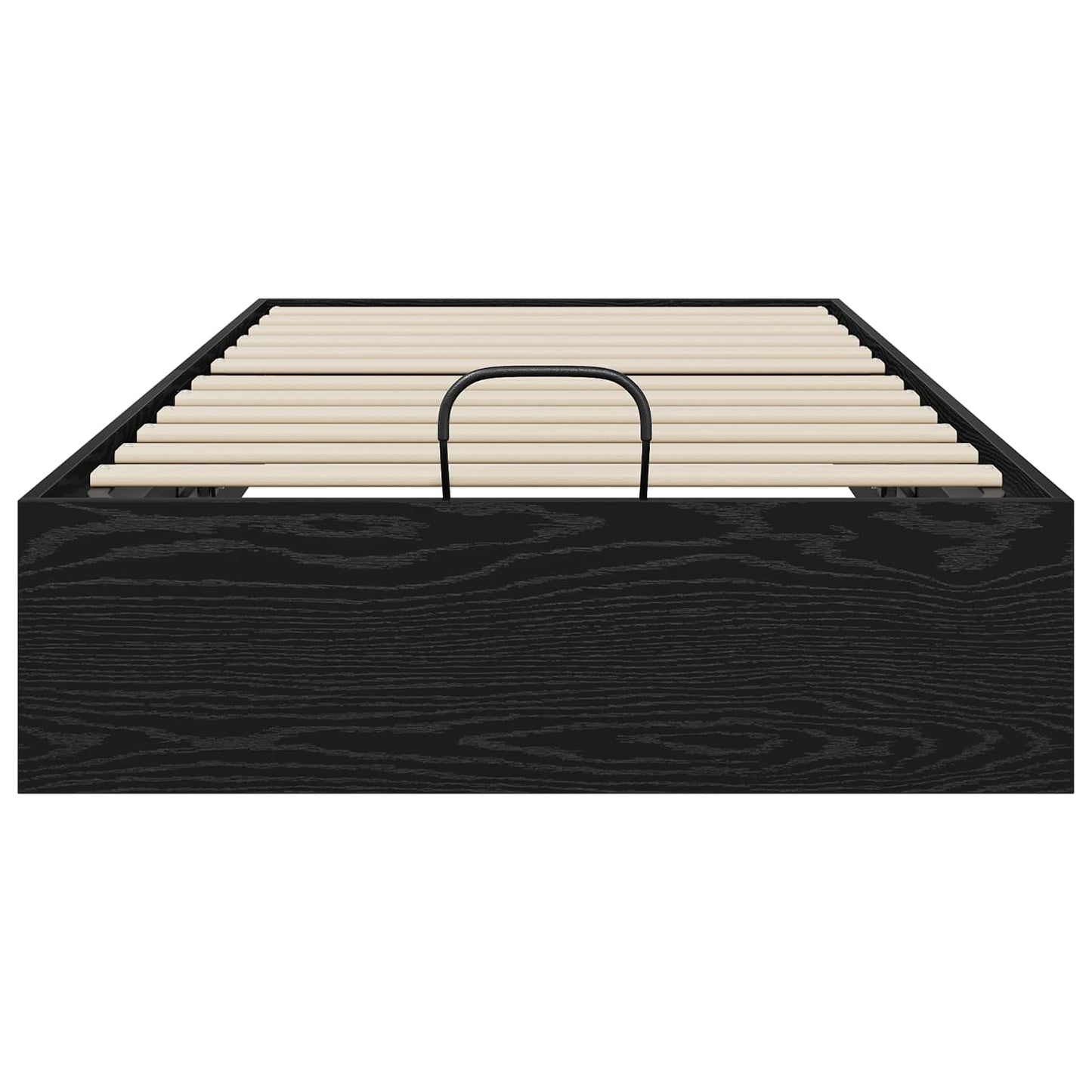 Ottoman sengeramme Svart Eik 80,5 x 200 cm Konstruert tre