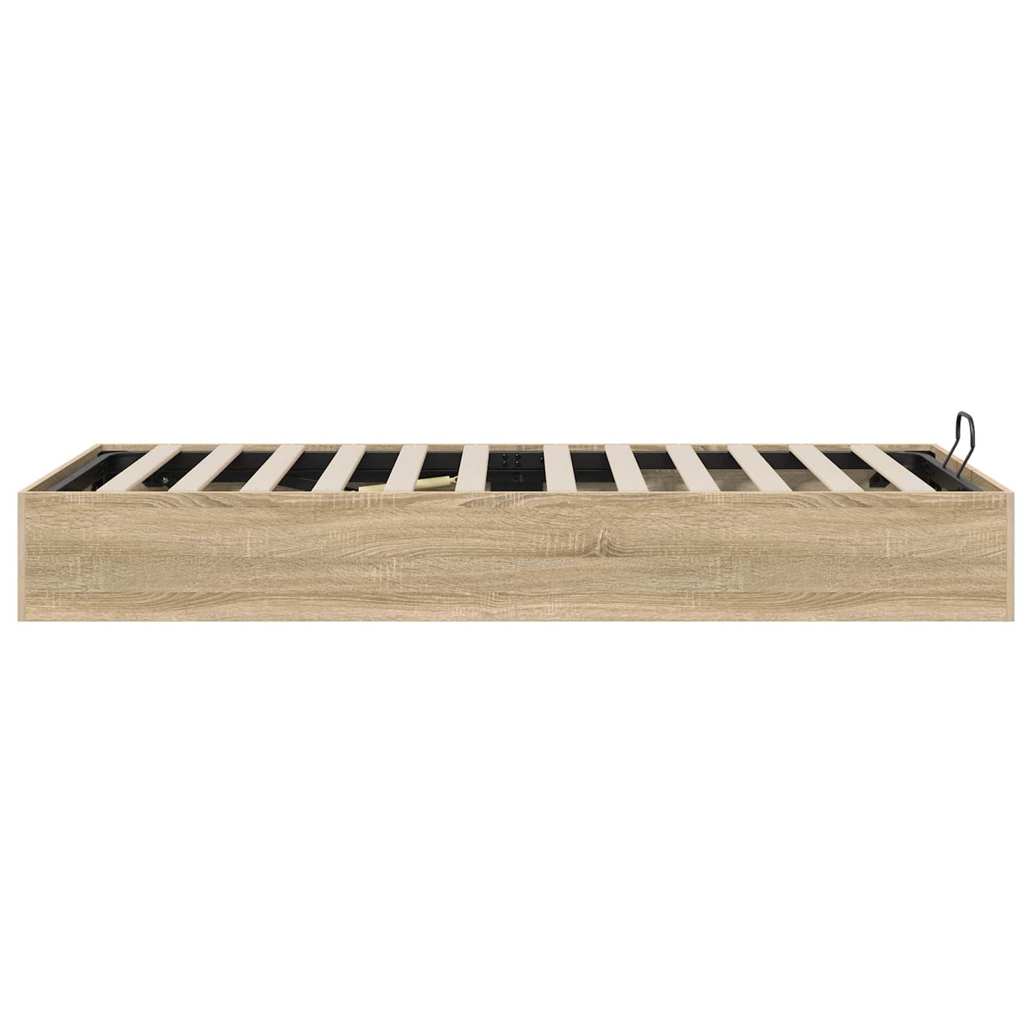 Ottoman sengeramme Sonoma eik 203 x 80,5 x 25 cm Konstruert tre