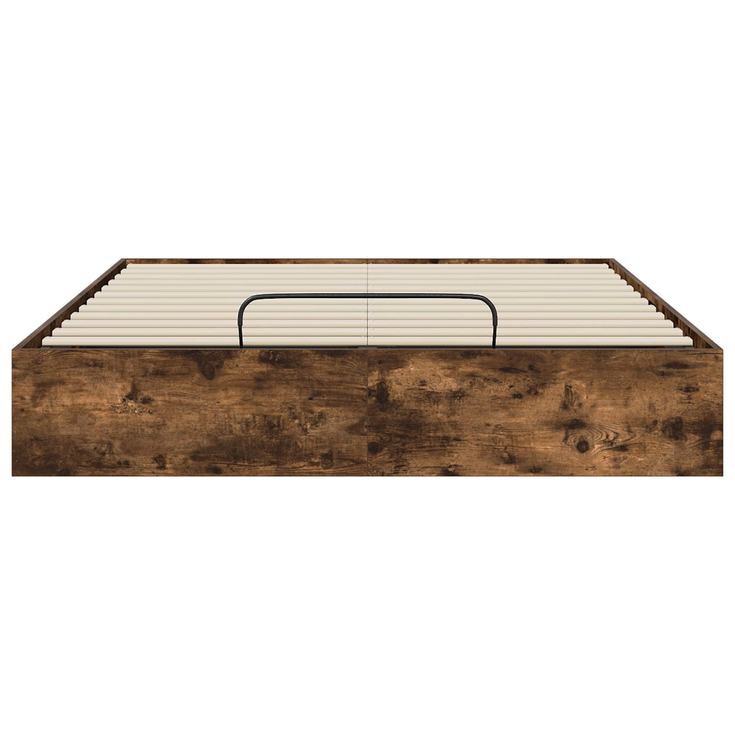 Ottoman sengeramme Røkt Eik 193 x 120 x 25 cm Konstruert tre