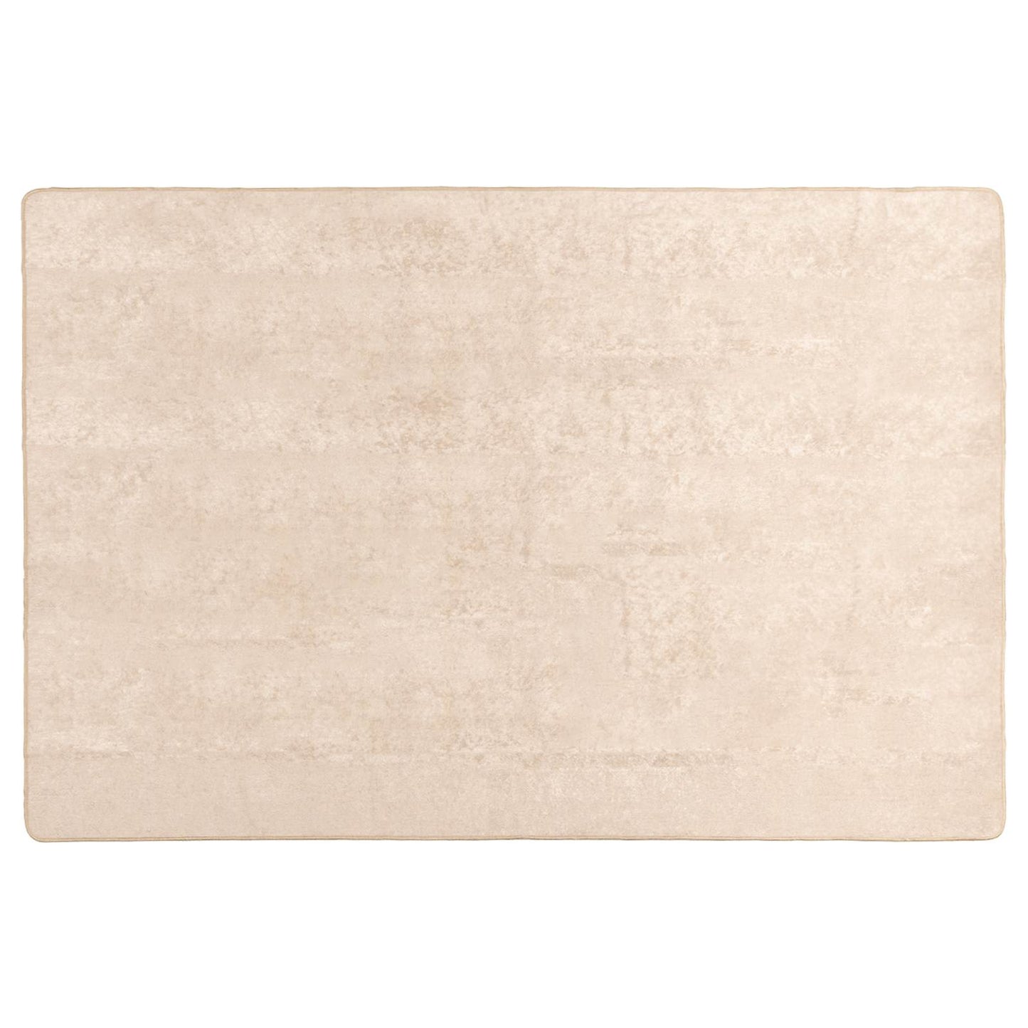 Teppe Print Krem 170 x 120 cm Polyester og PVC vidaXL