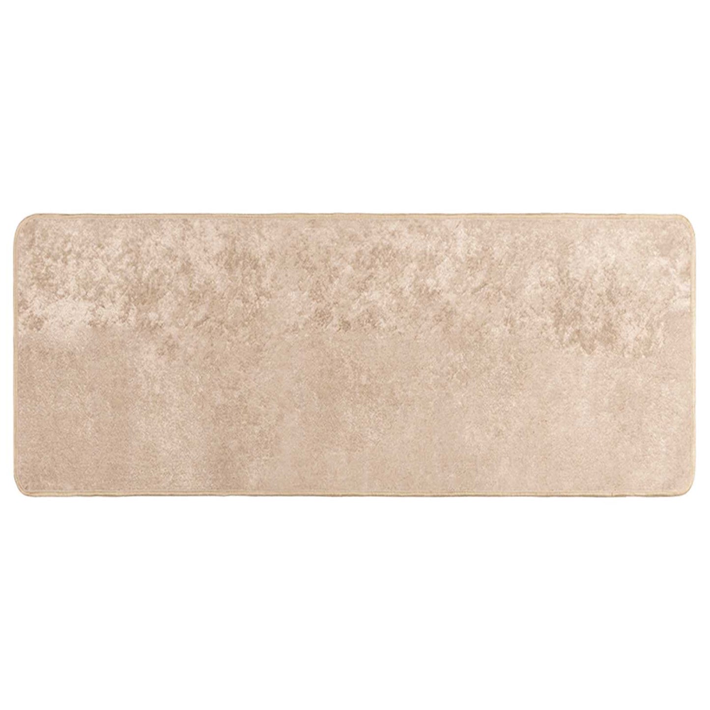 Teppe Runner MARSA Beige 50 x 100 cm Polyester og PVC