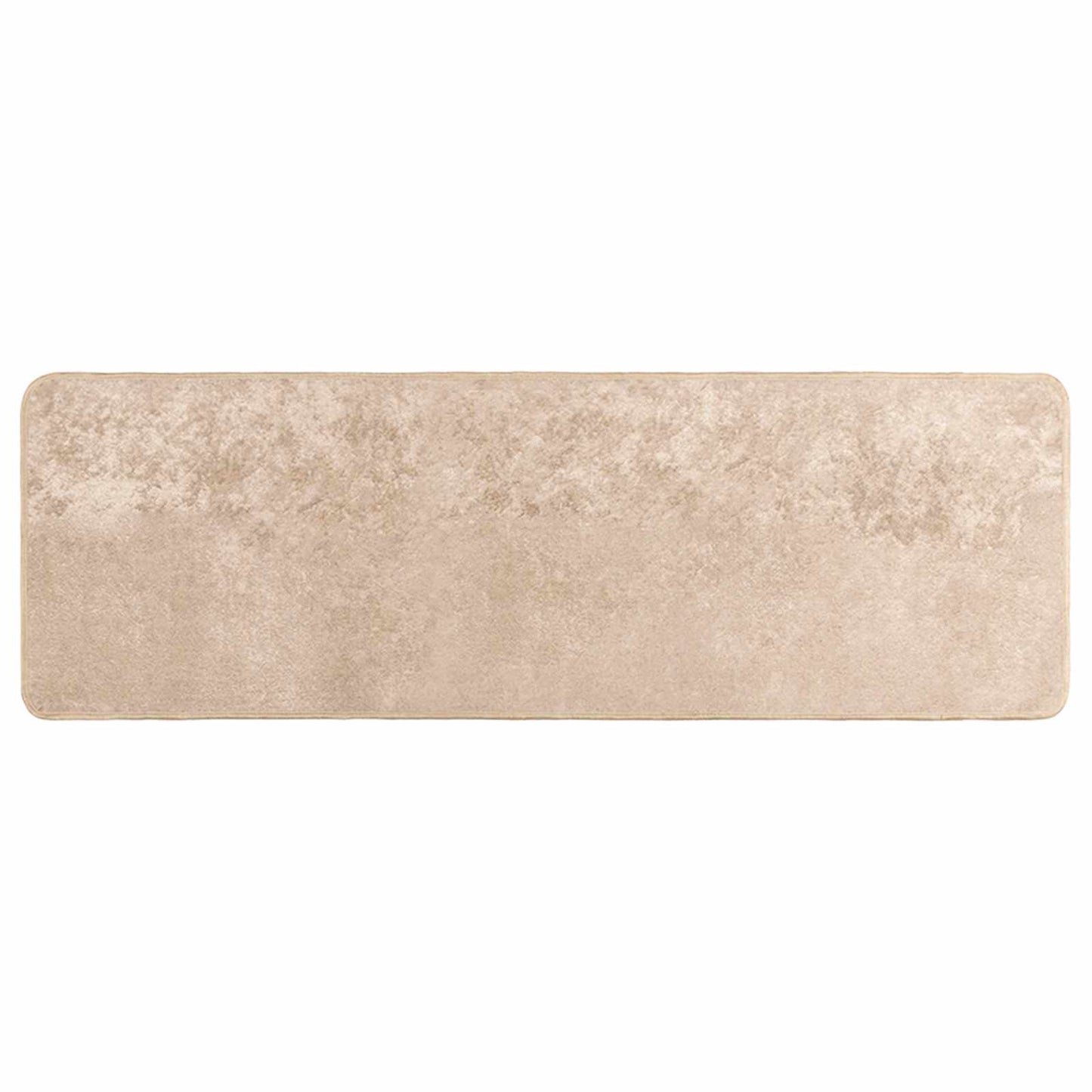 Teppe Runner MARSA Beige 50 x 150 cm Polyester og PVC