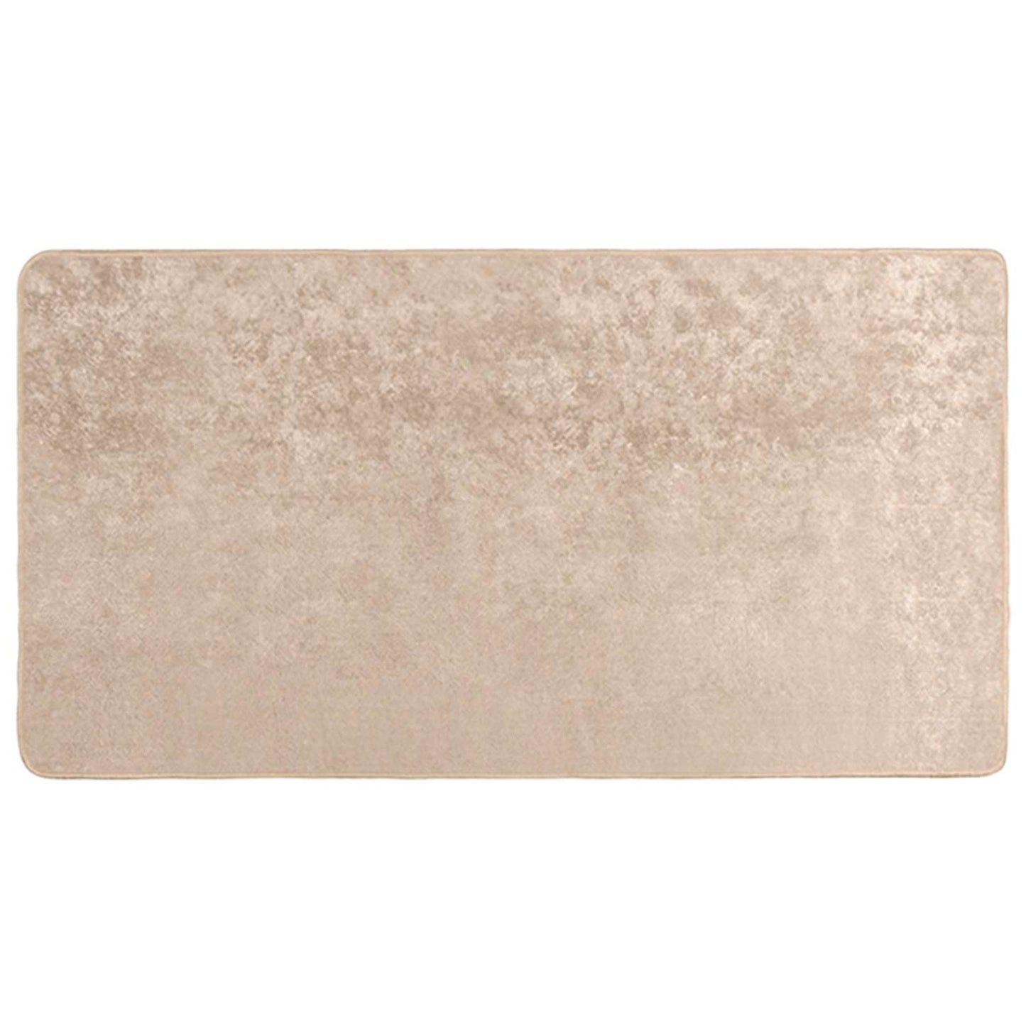 Teppe Runner MARSA Beige 80 x 150 cm Polyester og PVC