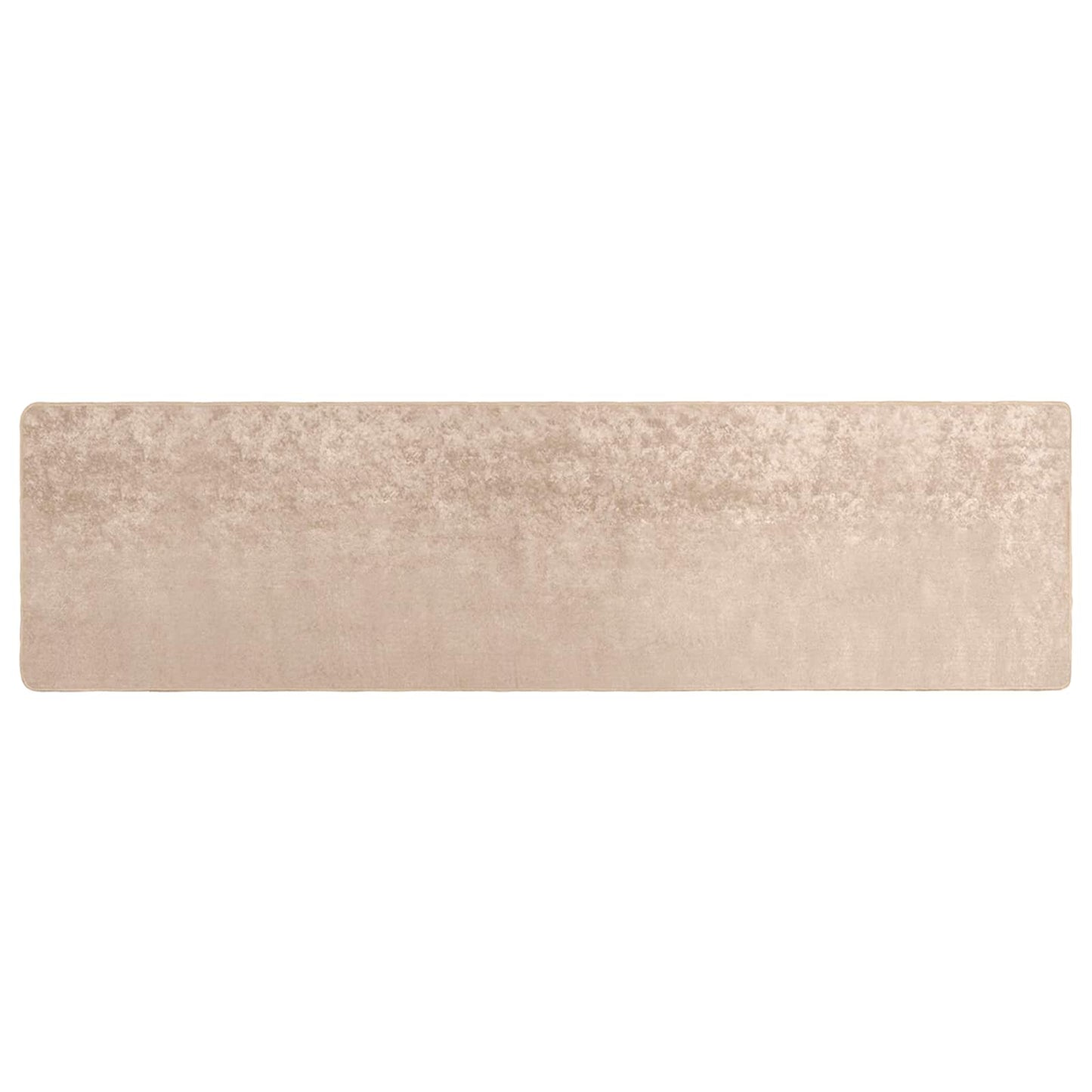 Teppe Runner MARSA Beige 80 x 350 cm Polyester og PVC