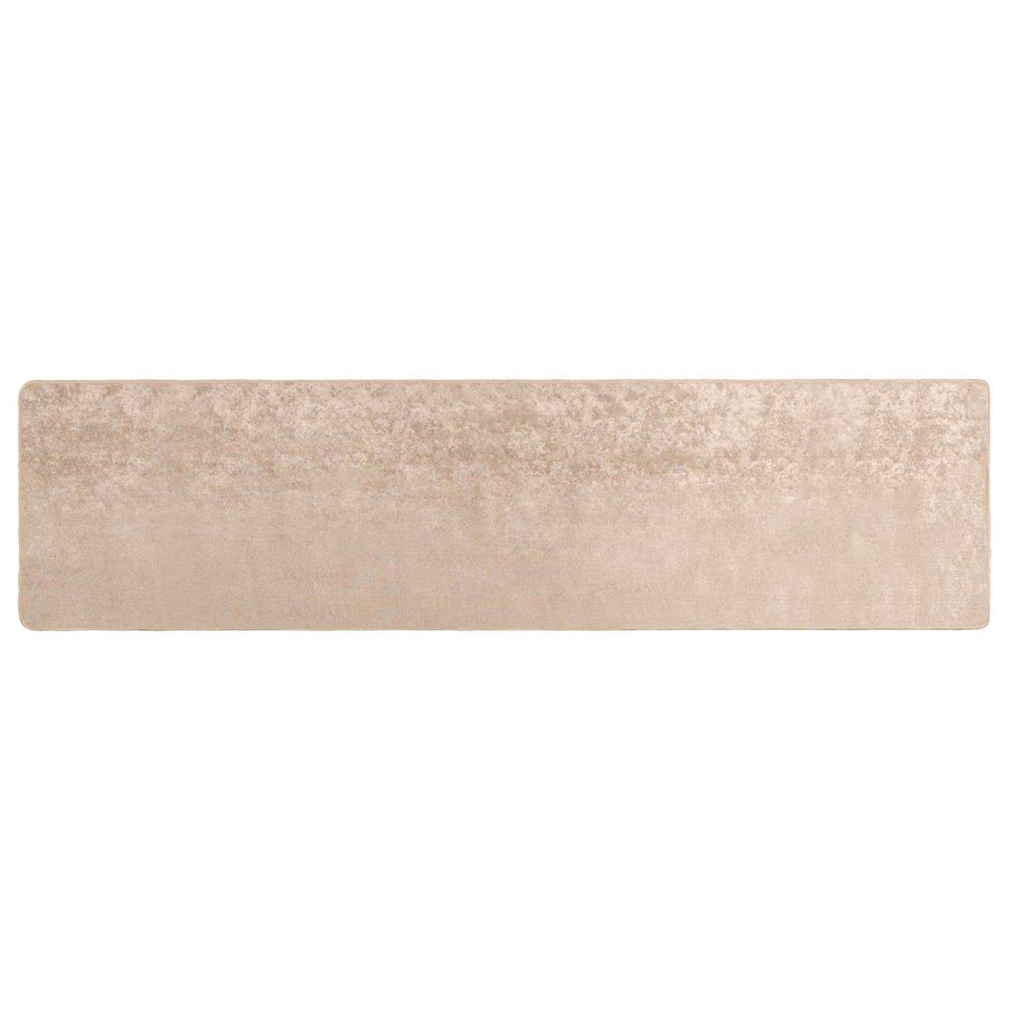 Teppe Runner MARSA Beige 80 x 400 cm Polyester og PVC