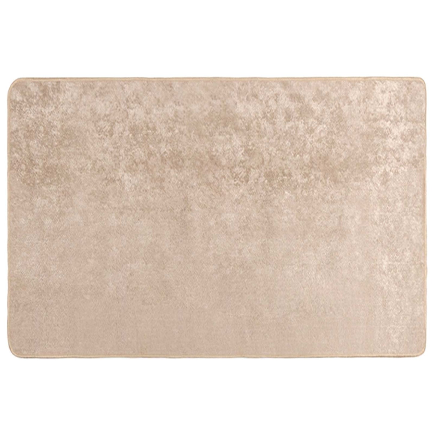 Teppe Runner MARSA Beige 100 x 150 cm Polyester og PVC
