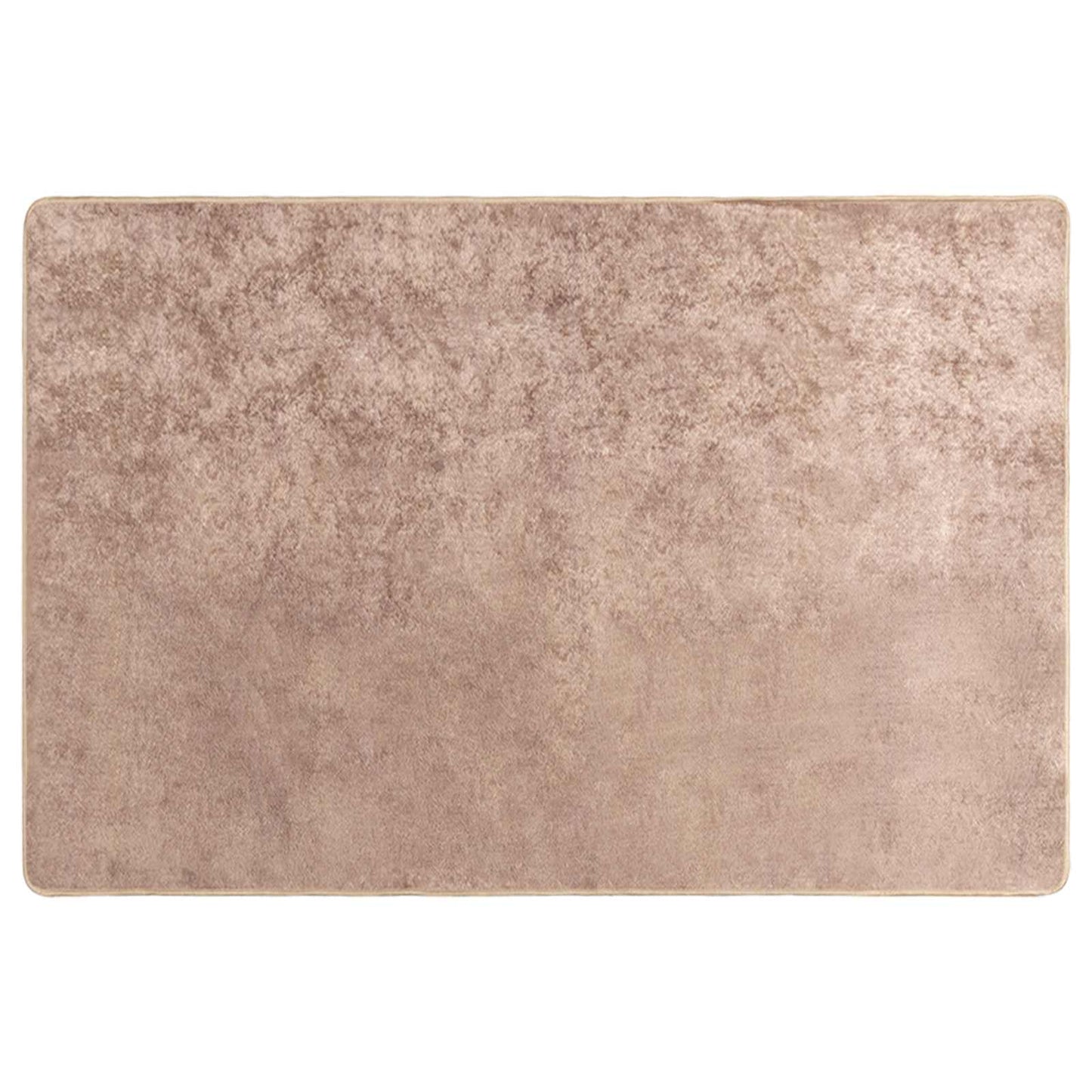 Teppe Runner MARSA sand 100 x 150 cm Polyester og PVC