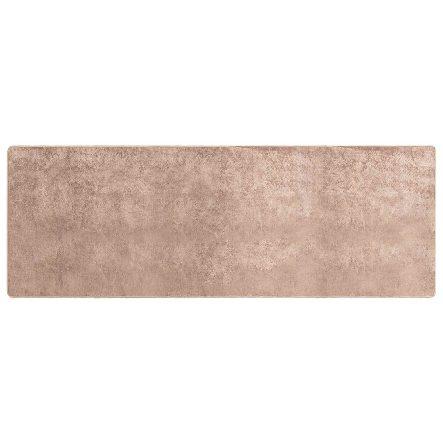 Teppe Runner MARSA sand 100 x 250 cm Polyester og PVC