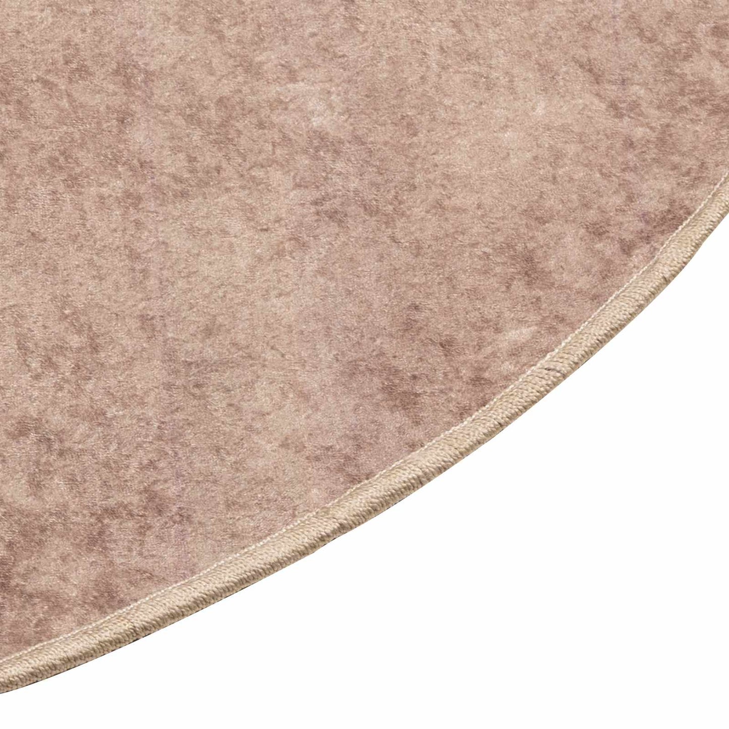 Teppe Runner MARSA sand 120 x 120 cm Polyester og PVC