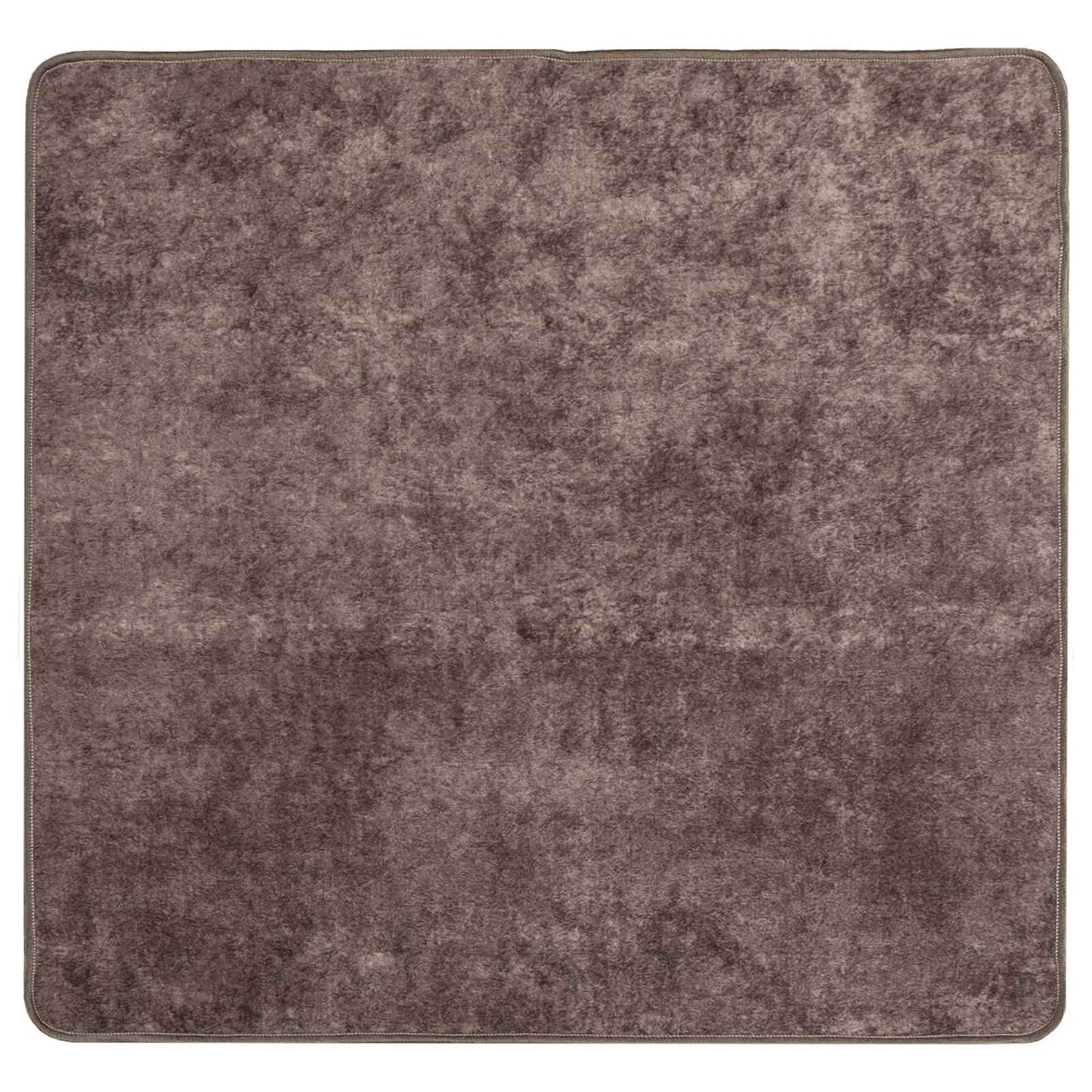Teppe Runner MARSA Grå 100 x 100 cm Polyester og PVC vidaXL