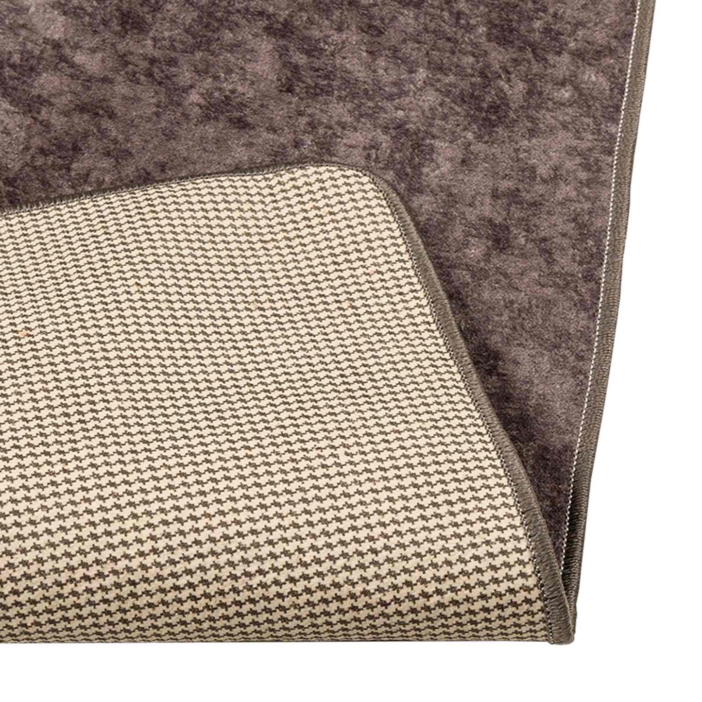 Teppe Runner MARSA Grå 350 x 100 cm Polyester og PVC vidaXL