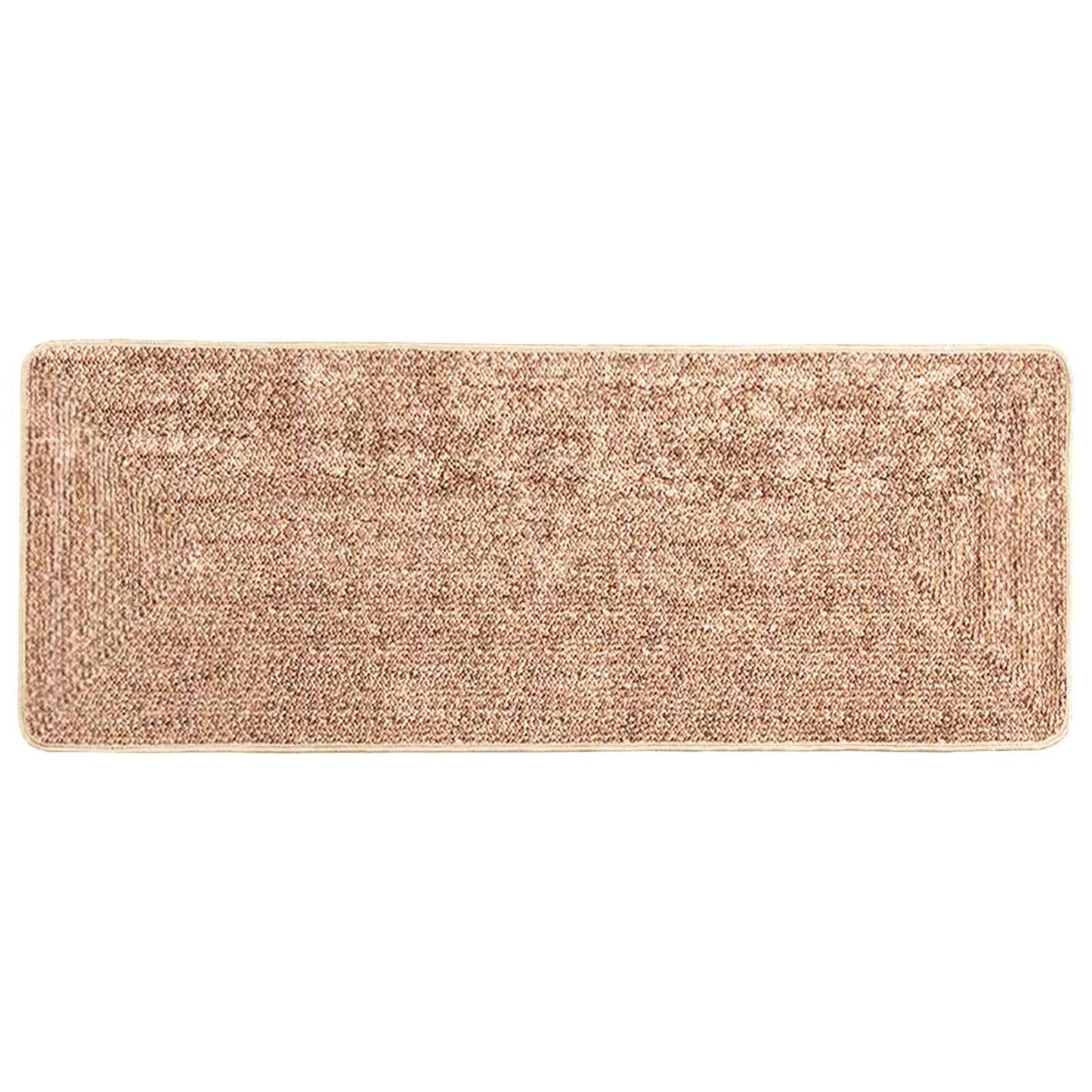 Teppe Runner MARSA Gul 80 x 200 cm Polyester og PVC