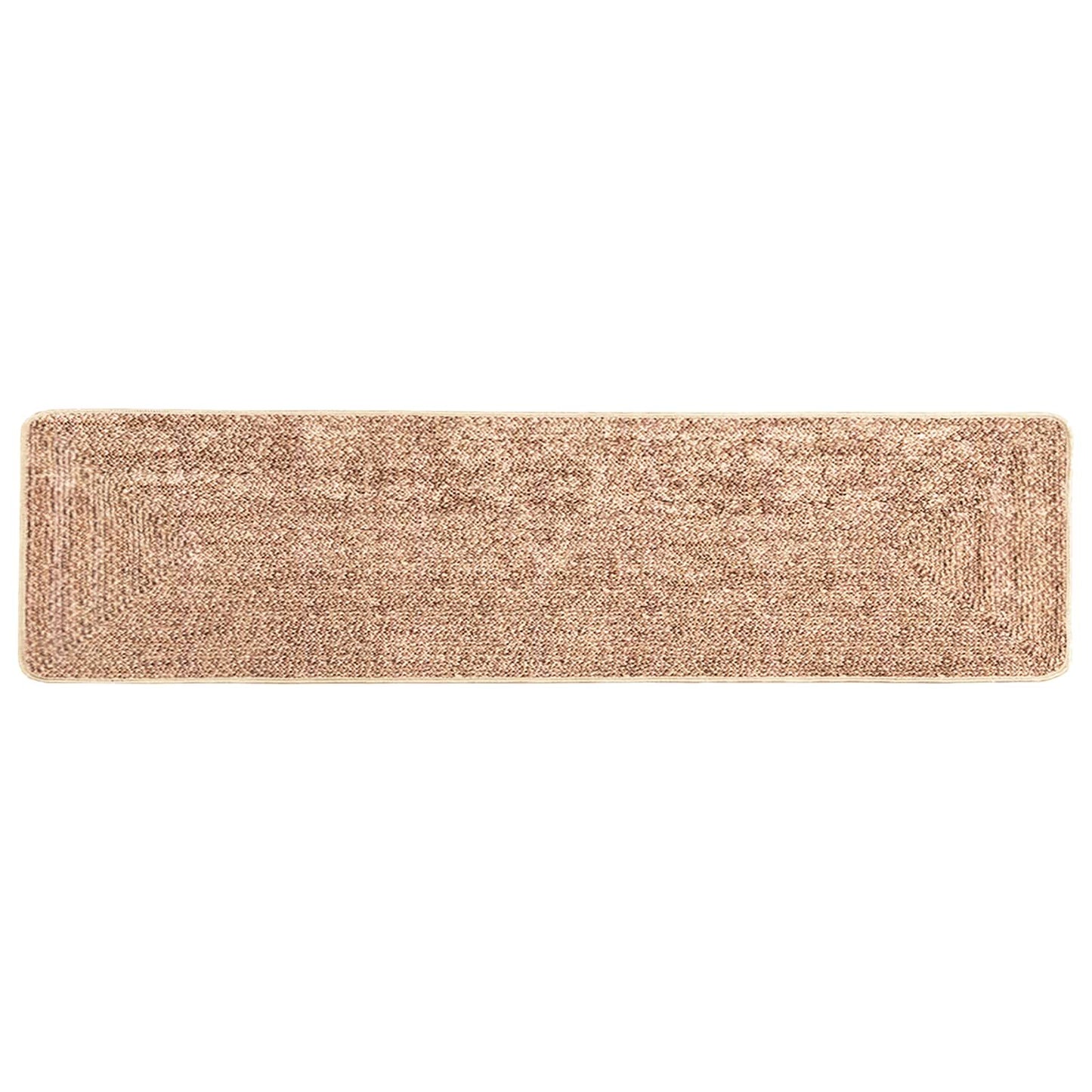 Teppe Runner MARSA Gul 80 x 400 cm Polyester og PVC