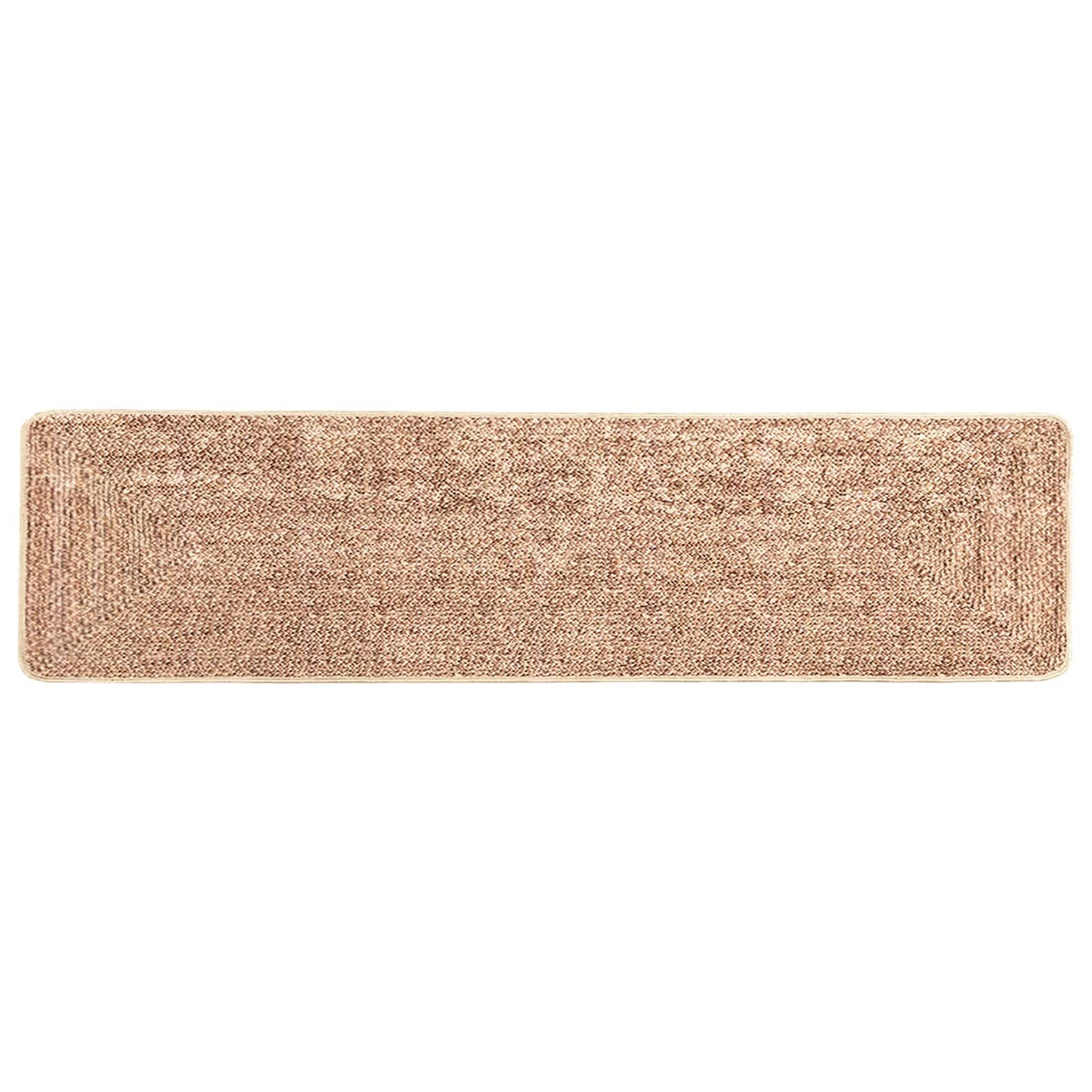 Teppe Runner MARSA Gul 100 x 450 cm Polyester og PVC