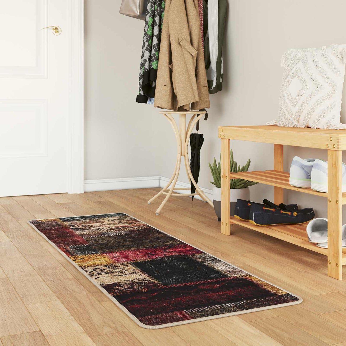Teppe Runner MARSA Flerfarget 100 x 50 cm Polyester og PVC vidaXL