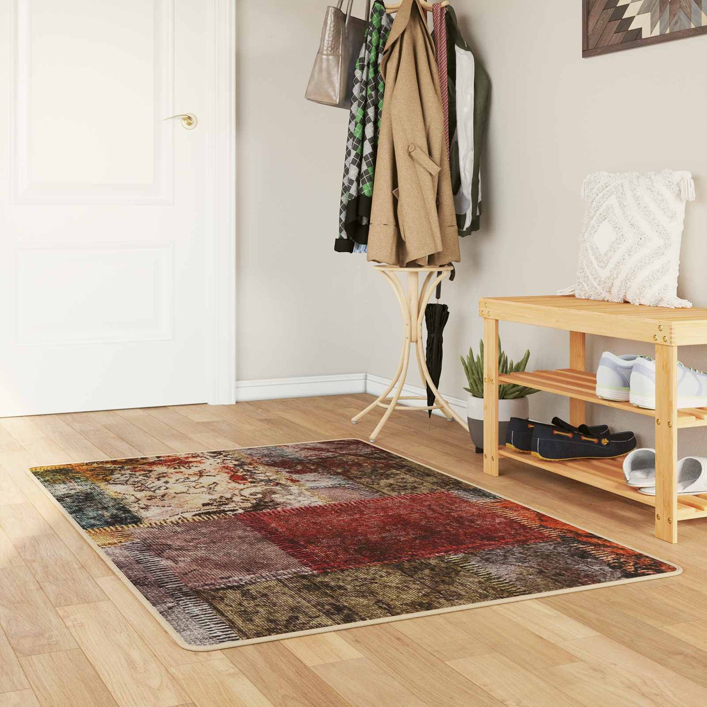 Teppe Runner MARSA Flerfarget 200 x 100 cm Polyester og PVC vidaXL