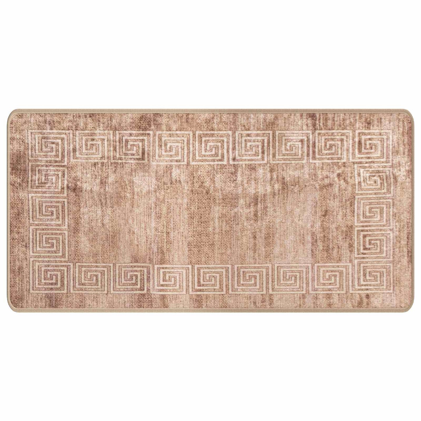 Teppe Runner MARSA Hvit 50 x 100 cm Polyester og PVC