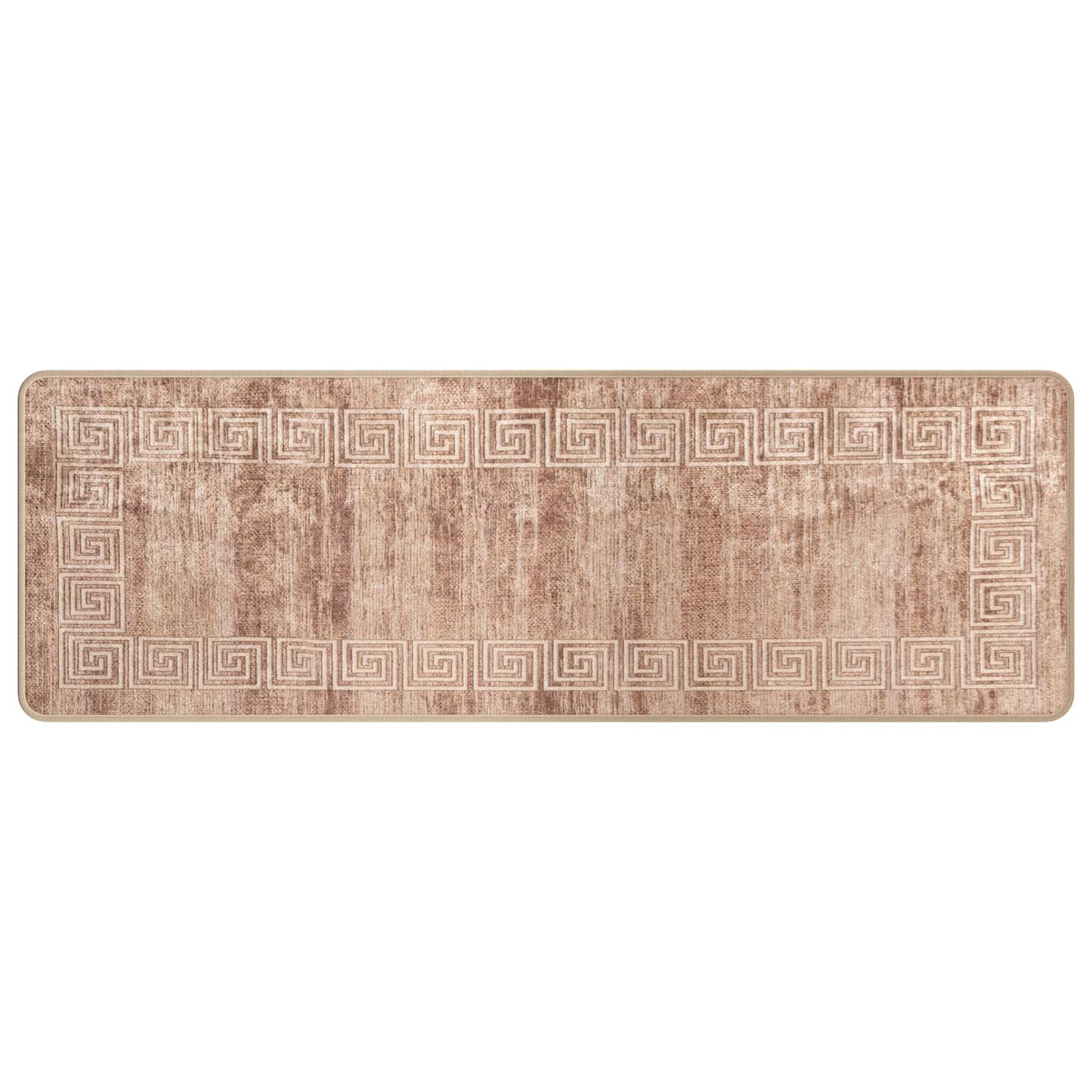 Teppe Runner MARSA Hvit 50 x 150 cm Polyester og PVC