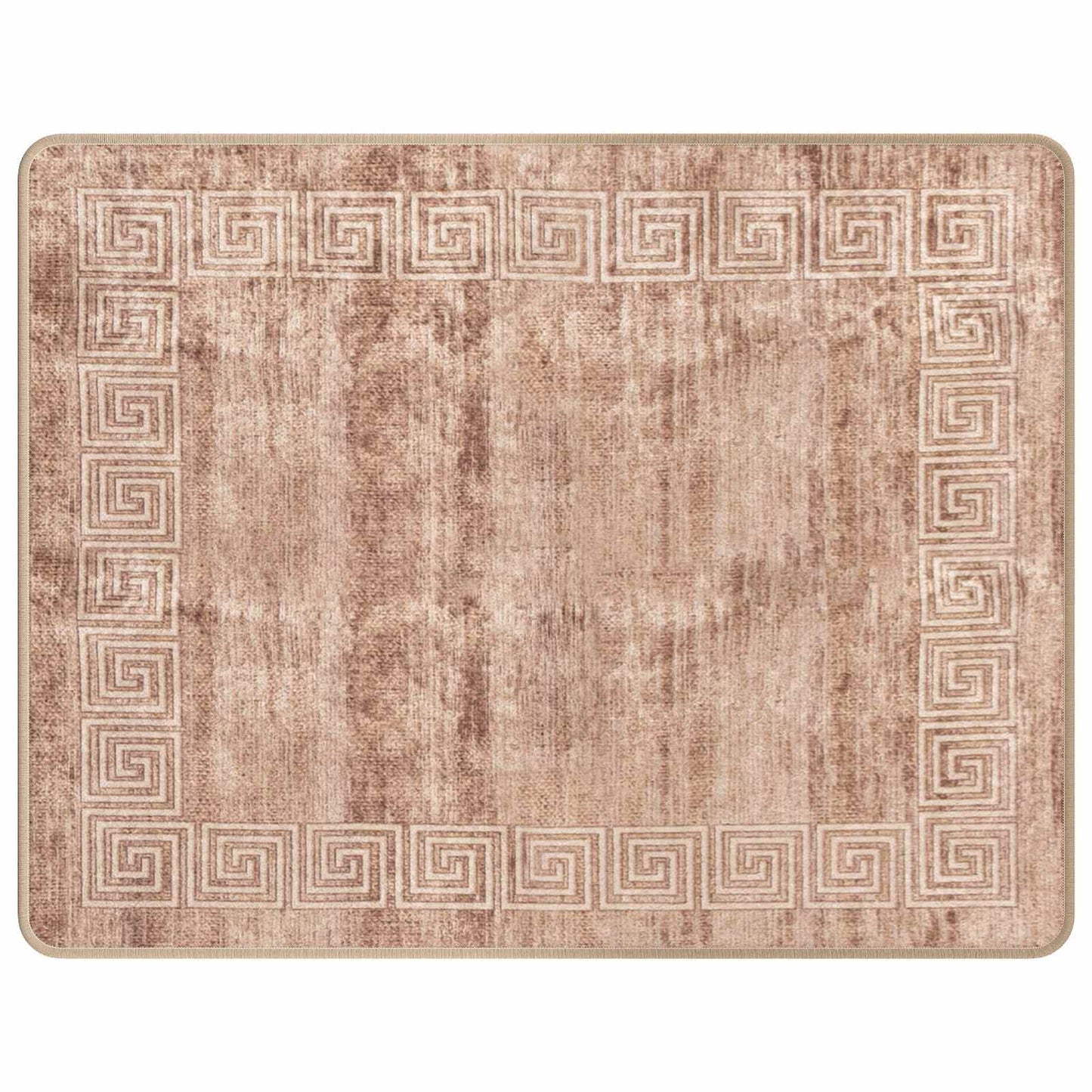 Teppe Runner MARSA Hvit 80 x 100 cm Polyester og PVC