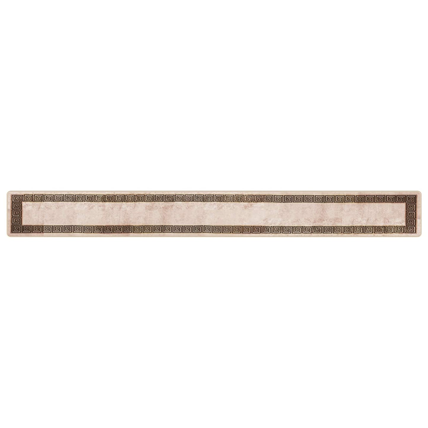 Teppe Runner MARSA Svart 50 x 450 cm Polyester og PVC