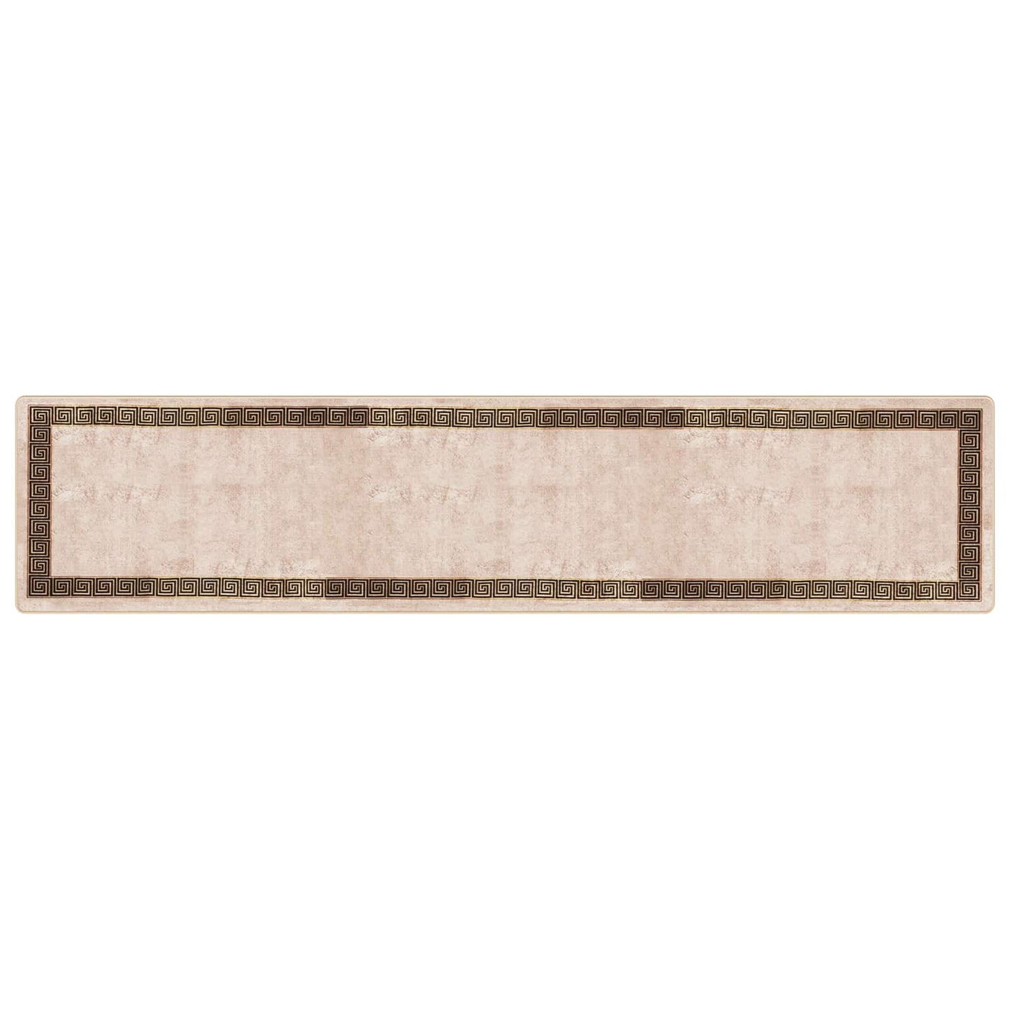 Teppe Runner MARSA Svart 100 x 450 cm Polyester og PVC