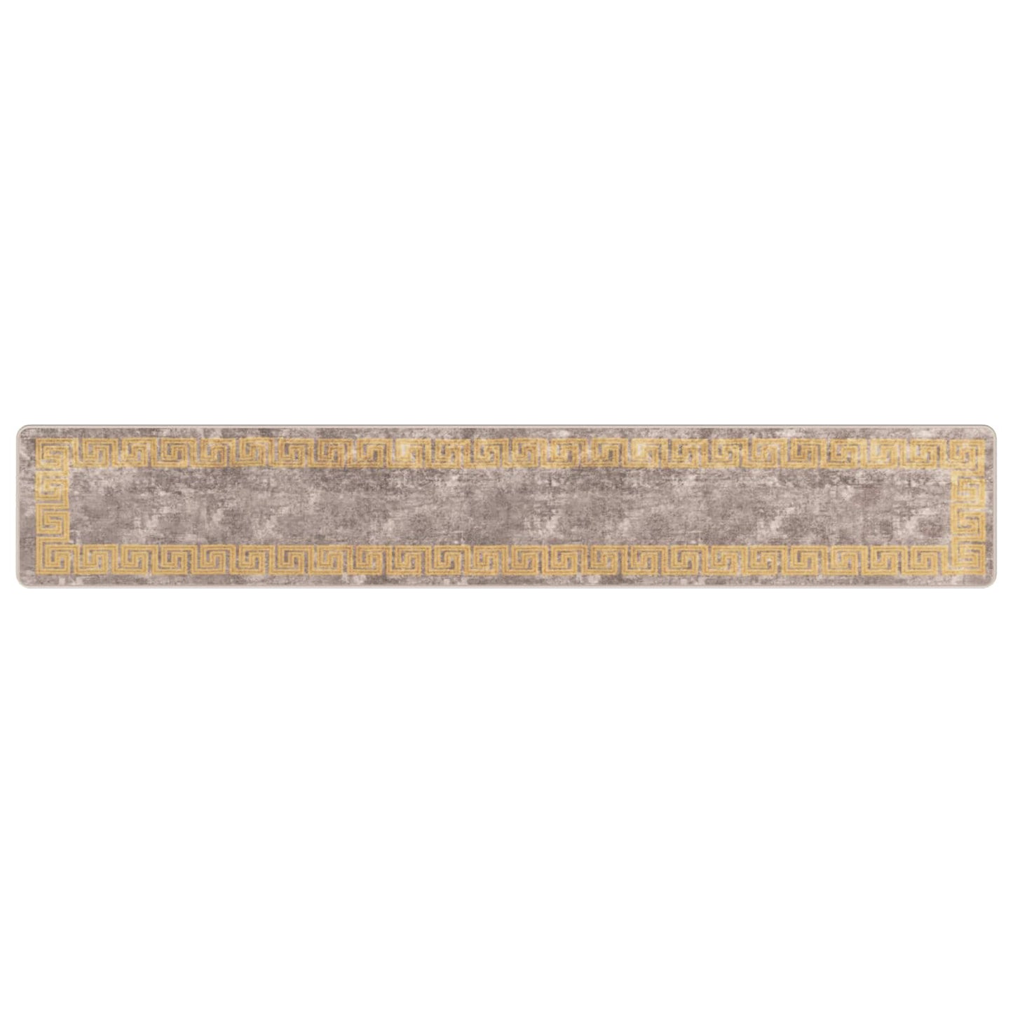 Teppe Runner MARSA Grå 50 x 300 cm Polyester og PVC