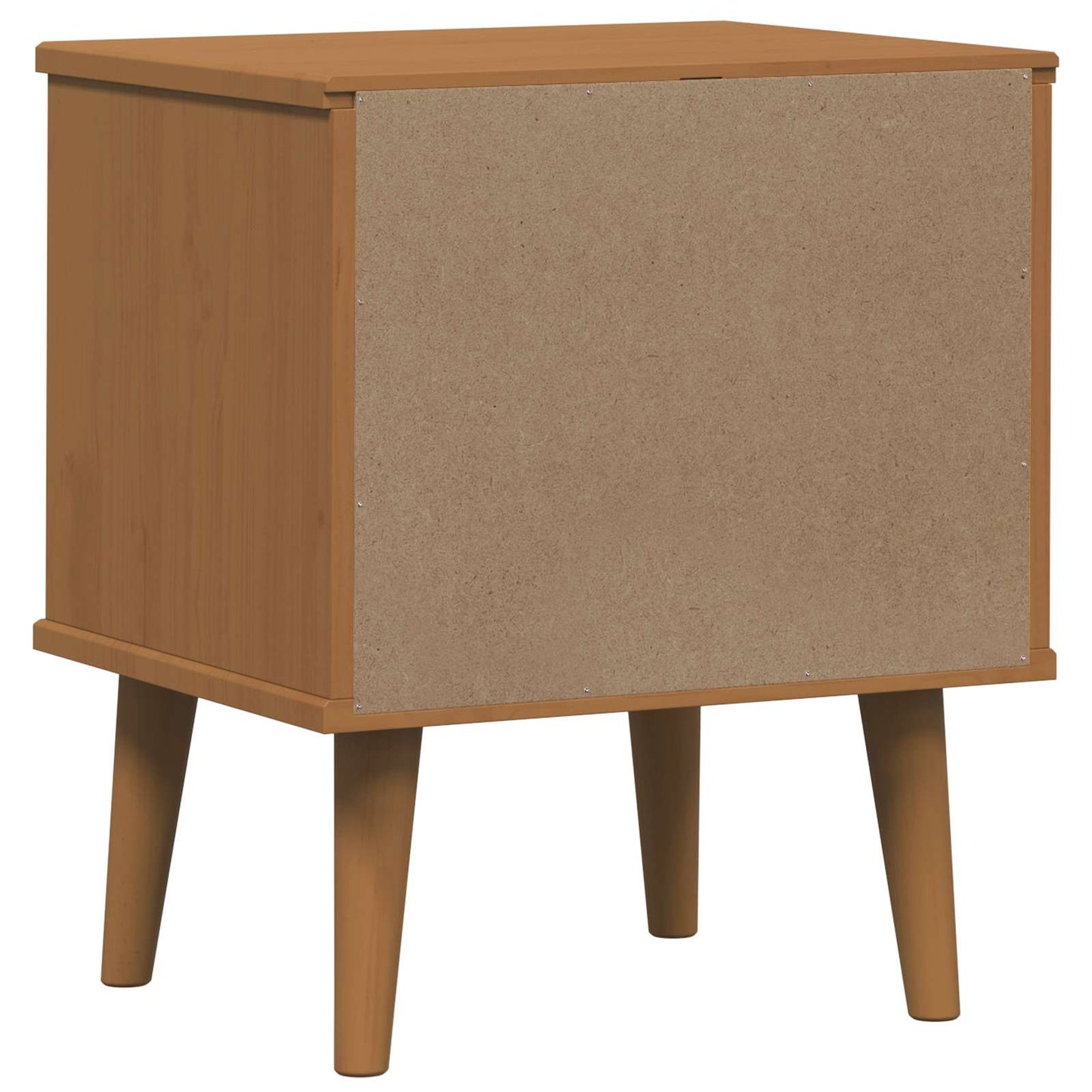 Nattbordskap MOLDE Karamell 40 x 35 x 48 cm Heltre furu