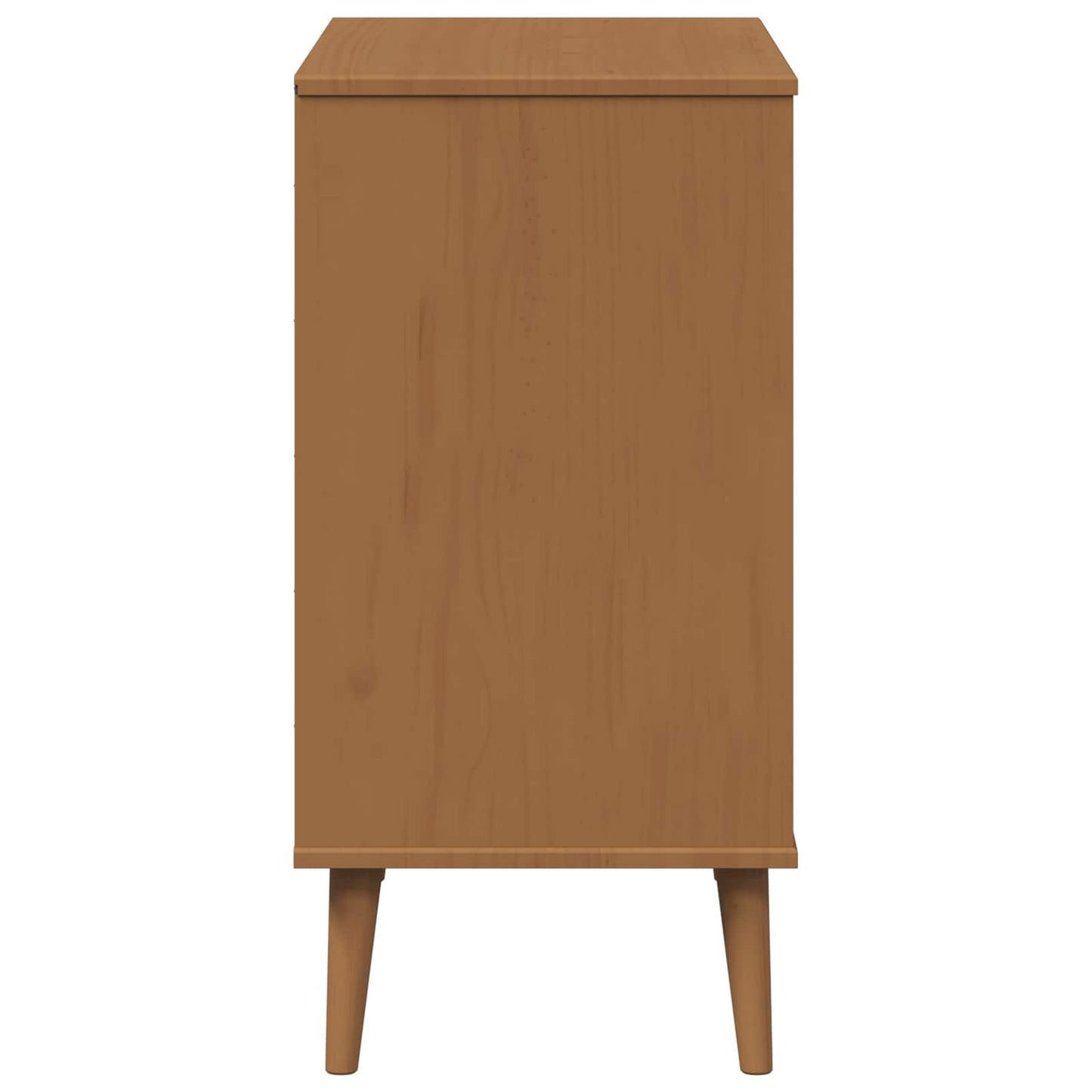 Serviesskap MOLDE Karamell 90 x 40 x 80 cm