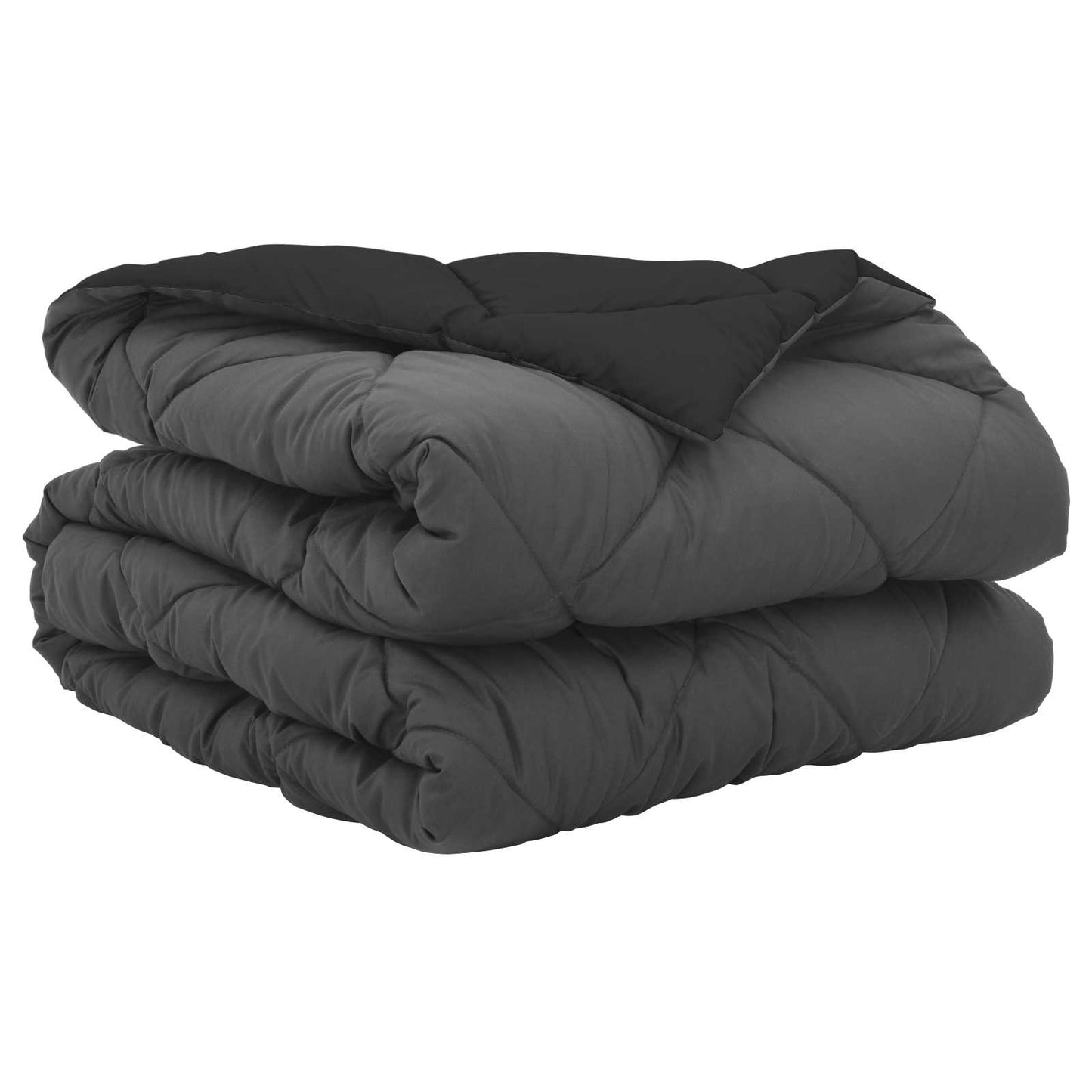 Sommerdyne Svart og Anthracite 200 x 135 cm Mikrofiber