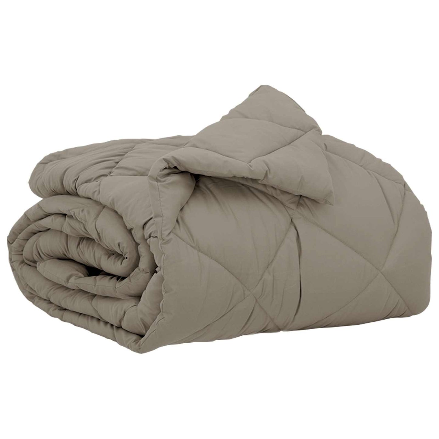 Full år dyne Lysegrå 140 x 200 cm Mikrofiber