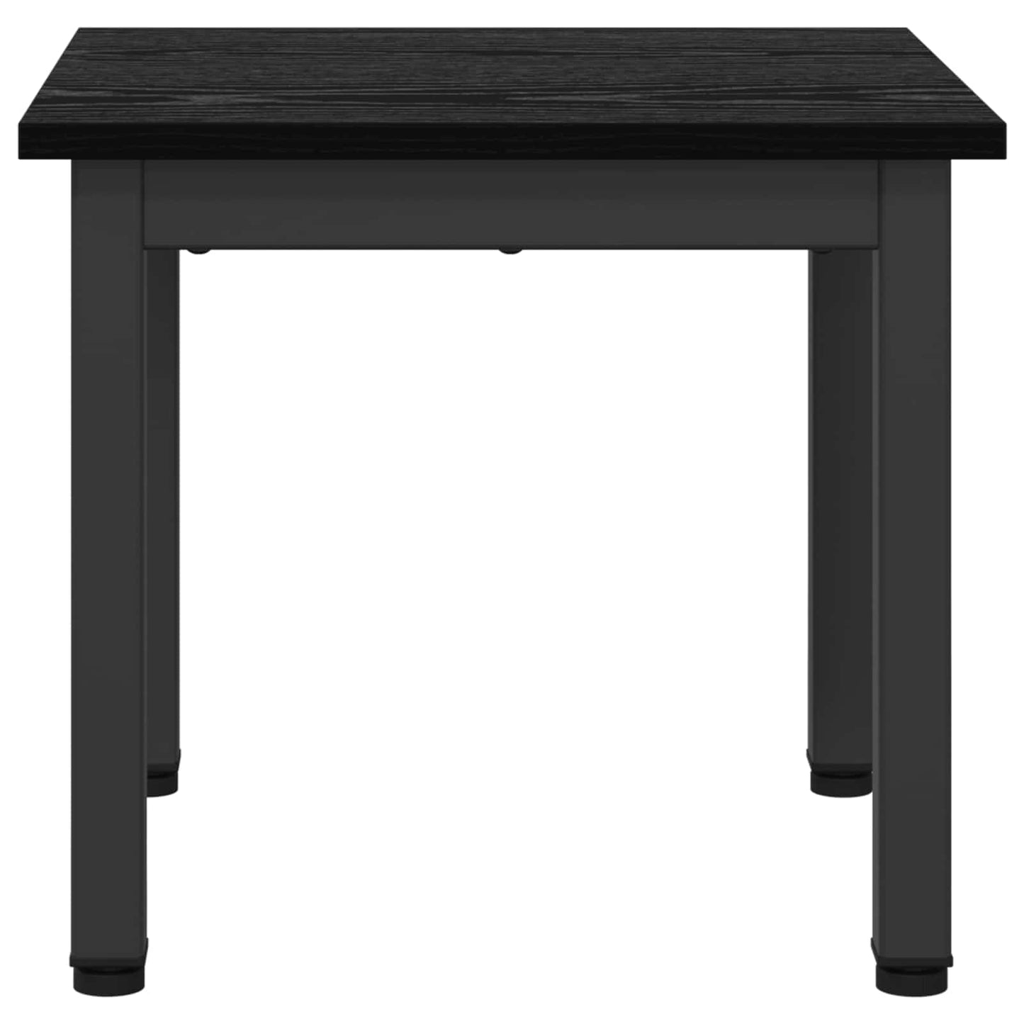 Kaffebord Svart Eik 40 x 40 x 36 cm Konstruert tre