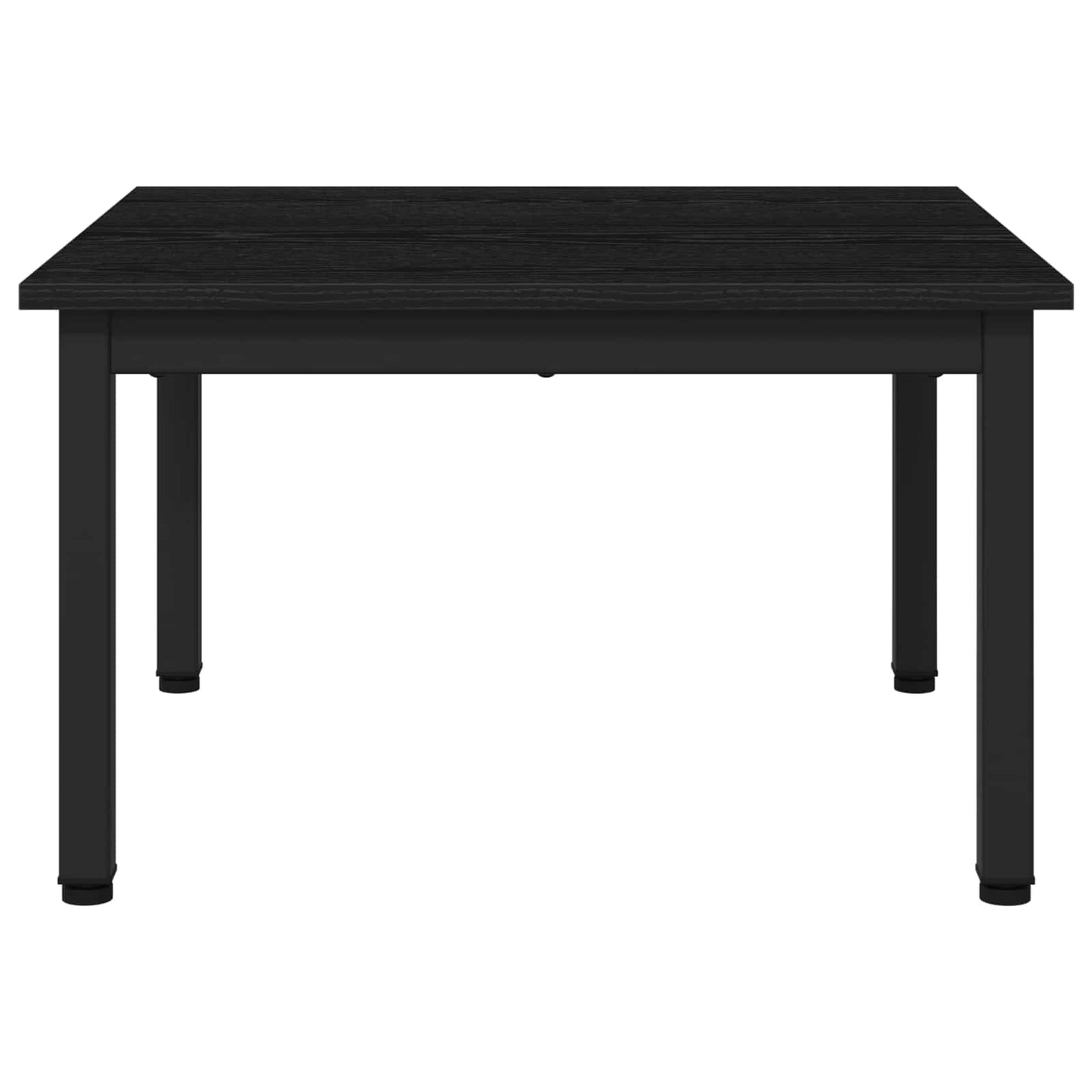 Kaffebord Svart Eik 60 x 60 x 36 cm Konstruert tre