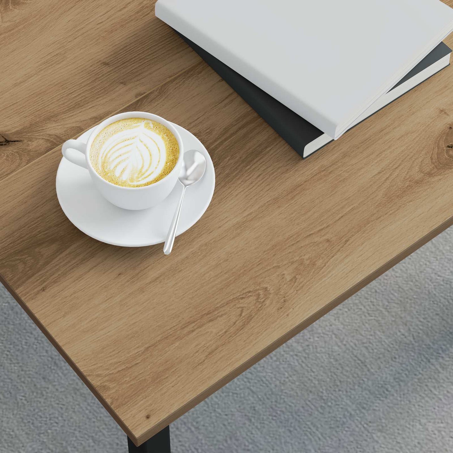Kaffebord Kunstnerisk Eik 60 x 60 x 36 cm Konstruert tre