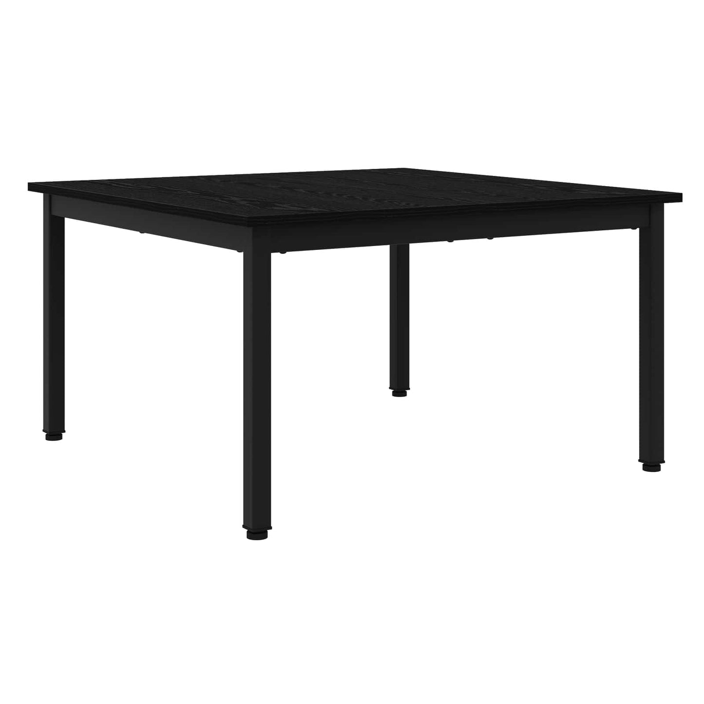 Kaffebord Svart Eik 80 x 80 x 45 cm Konstruert tre