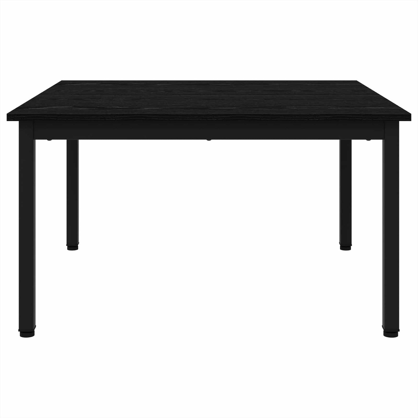 Kaffebord Svart Eik 80 x 80 x 45 cm Konstruert tre