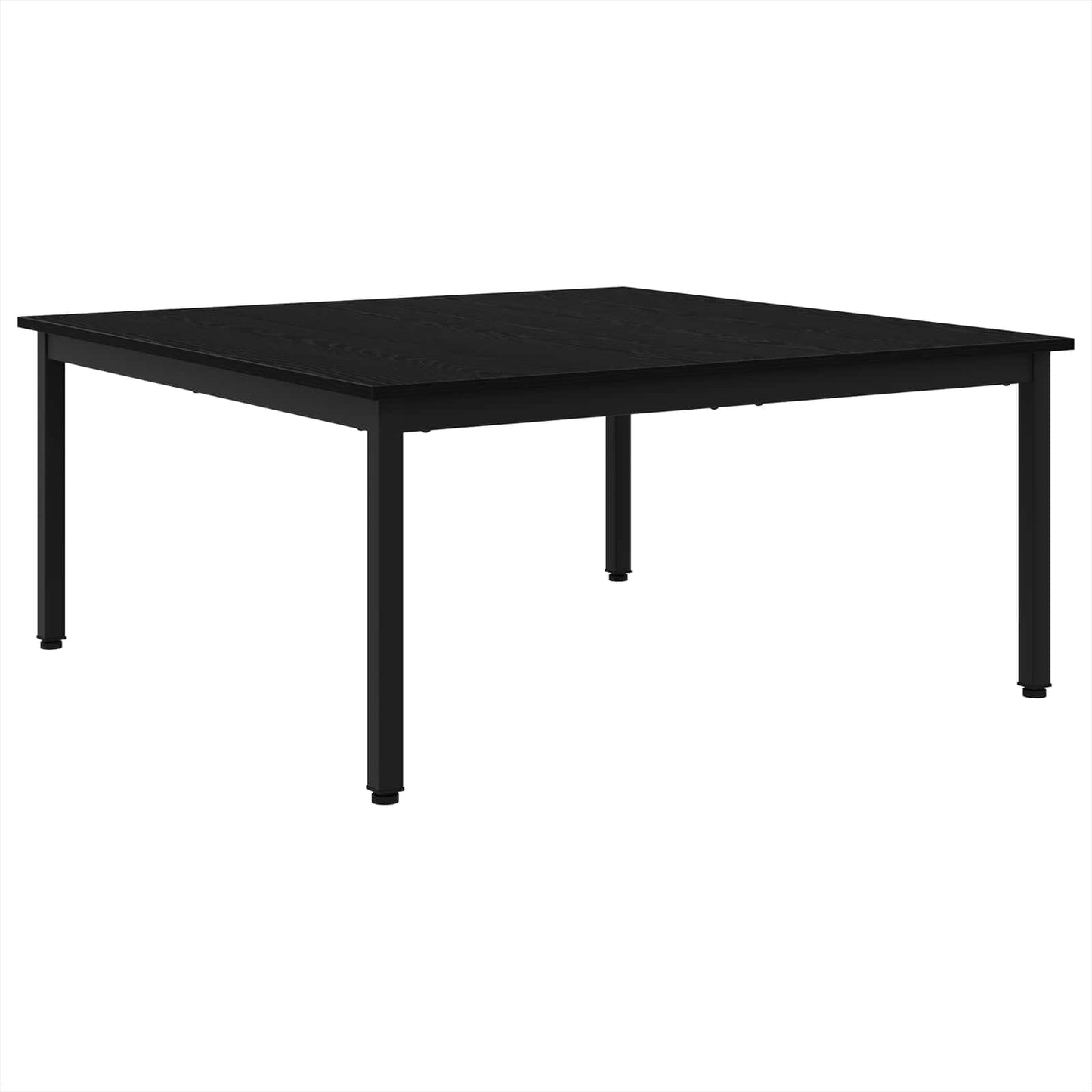Kaffebord Svart Eik 100 x 100 x 45 cm Konstruert tre